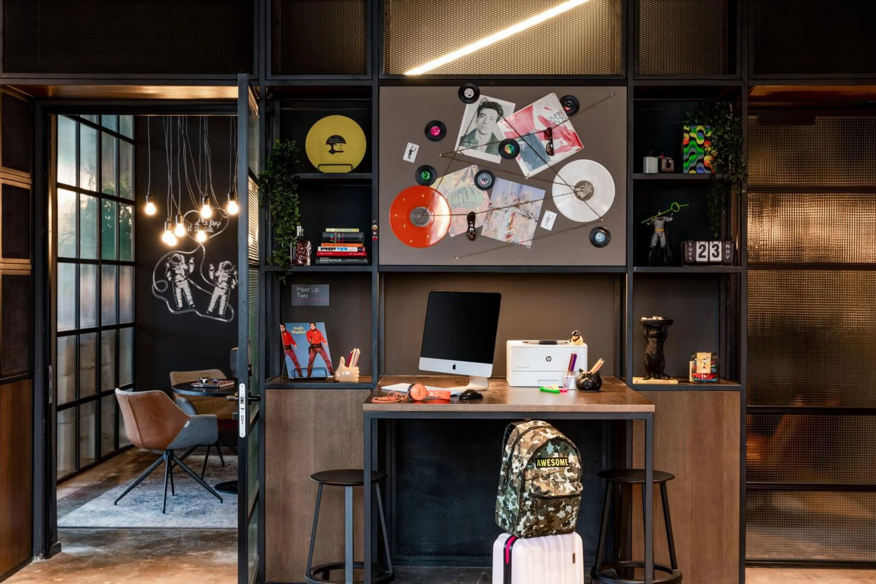 Lobby or reception in Moxy Glasgow SEC