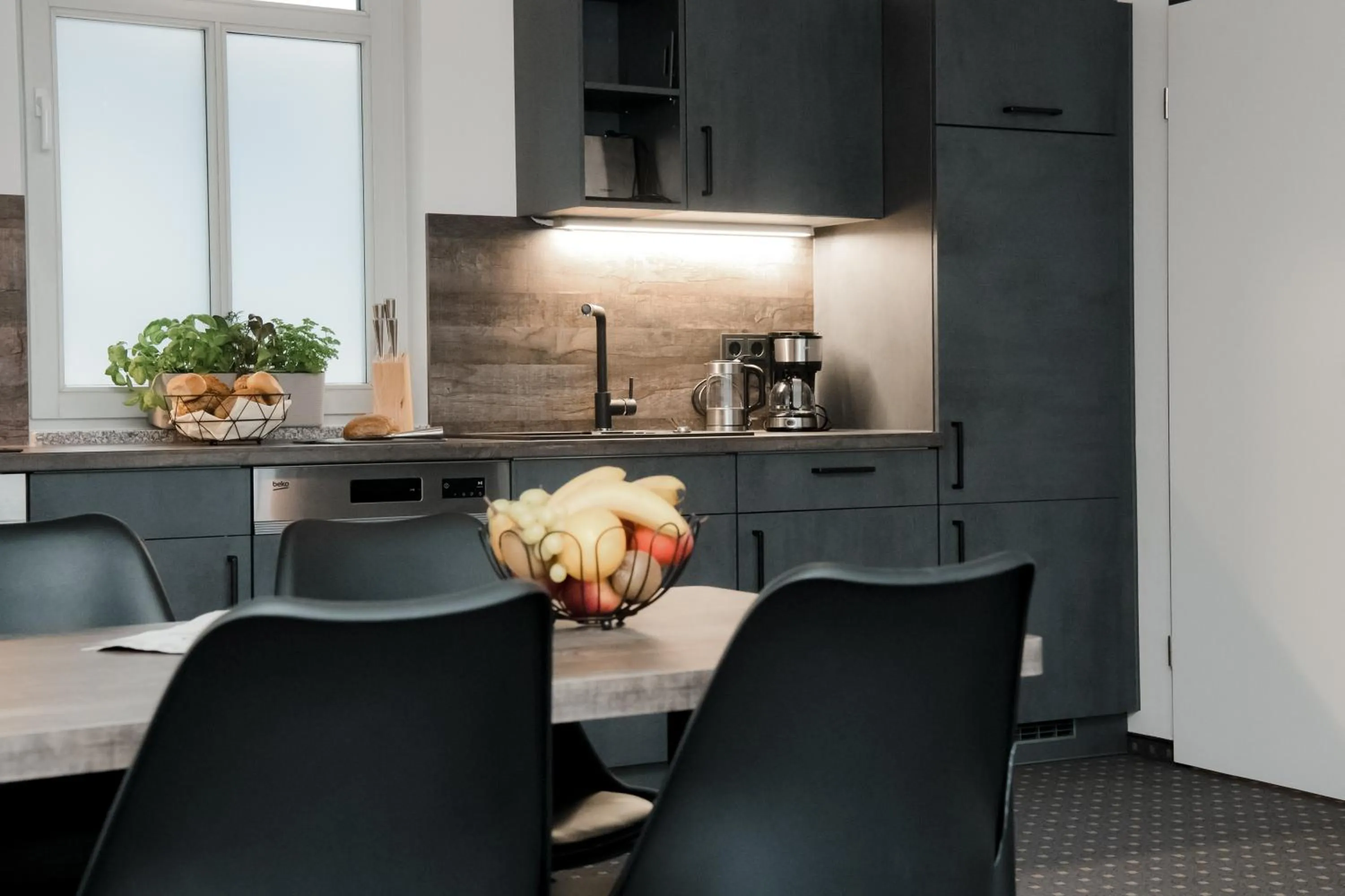 Seating area in Hotel Alekto