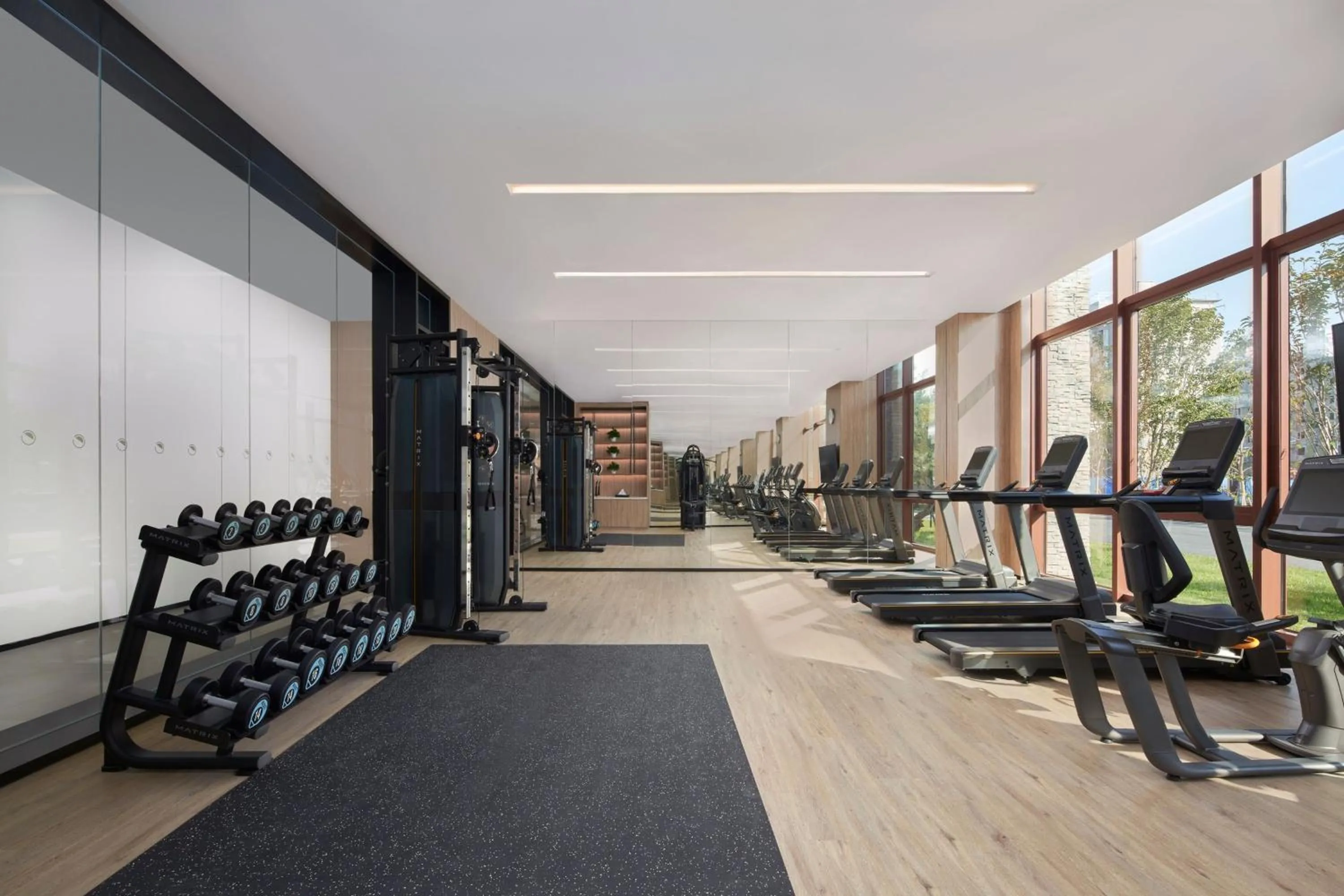 Fitness centre/facilities in Element Beijing Yanqing