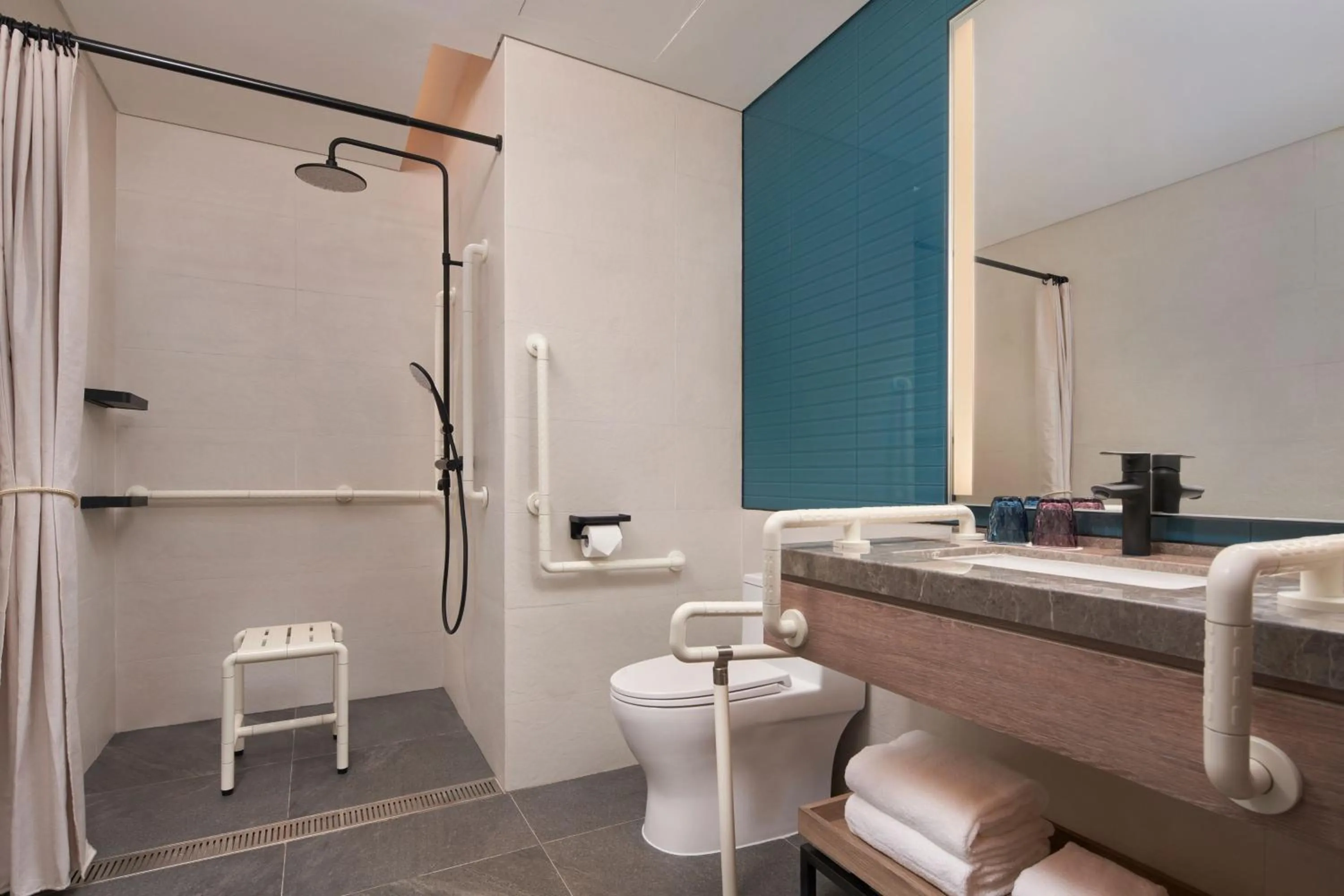 Bathroom in Element Beijing Yanqing