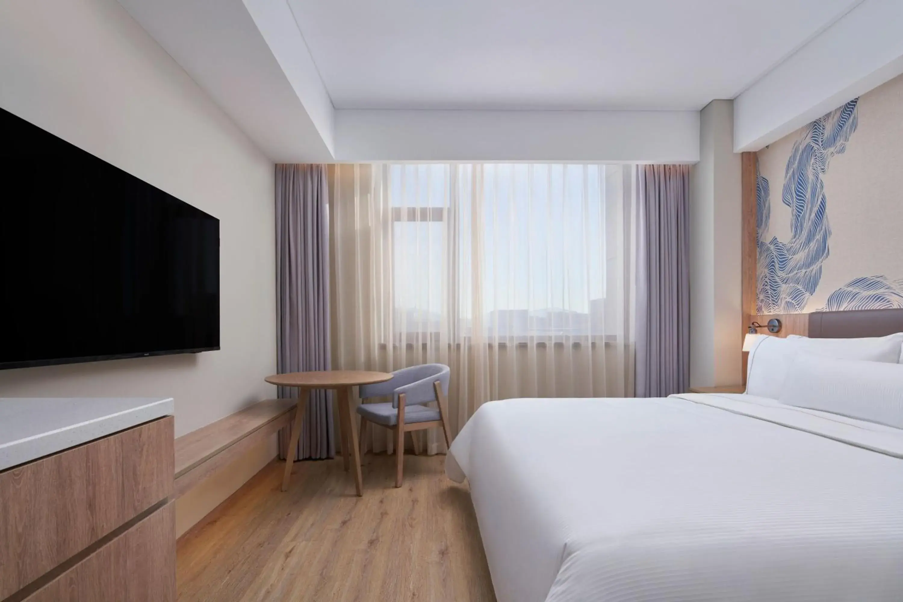 Superior King Room in Element Beijing Yanqing Superior King Room in Element Beijing Yanqing