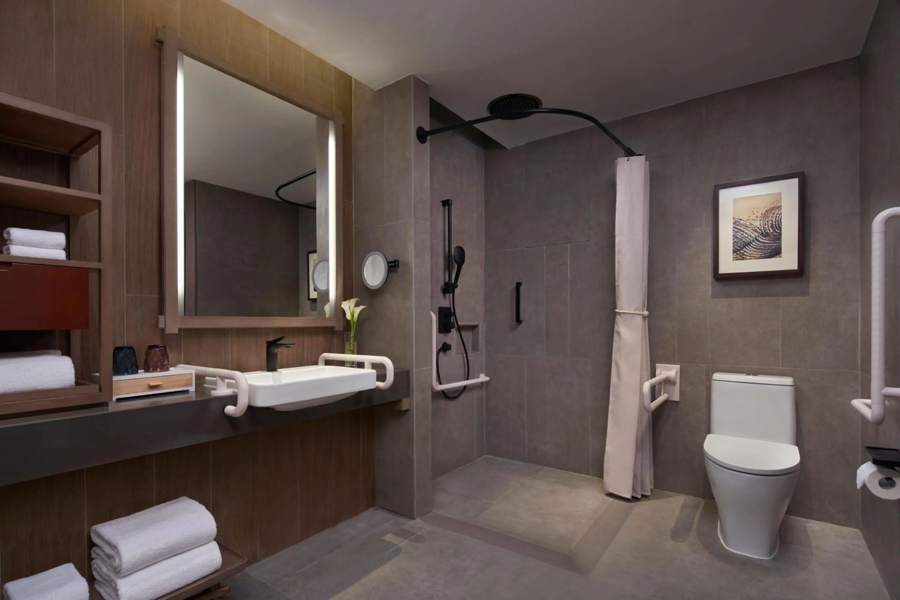 Bathroom in Beijing Marriott Hotel Yanqing