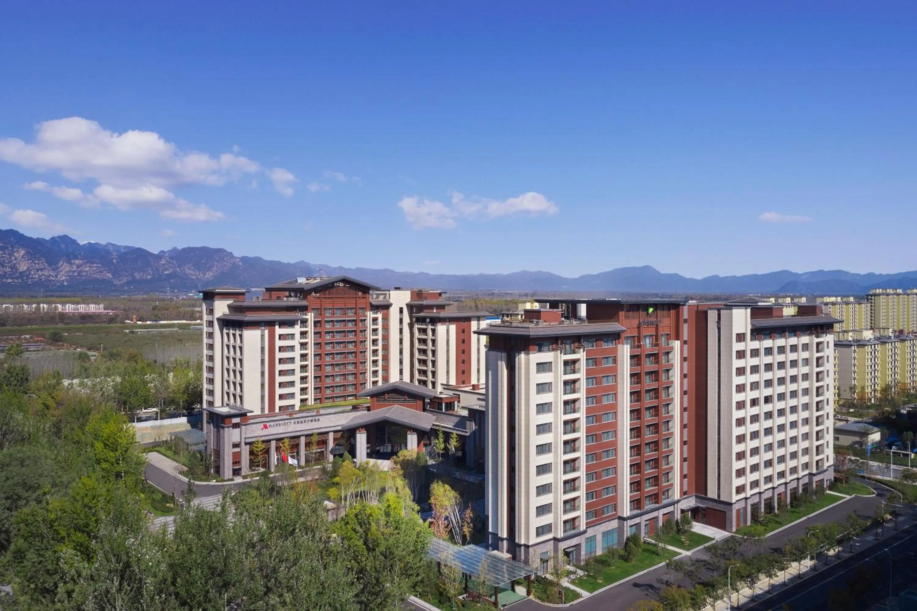 Property building in Beijing Marriott Hotel Yanqing