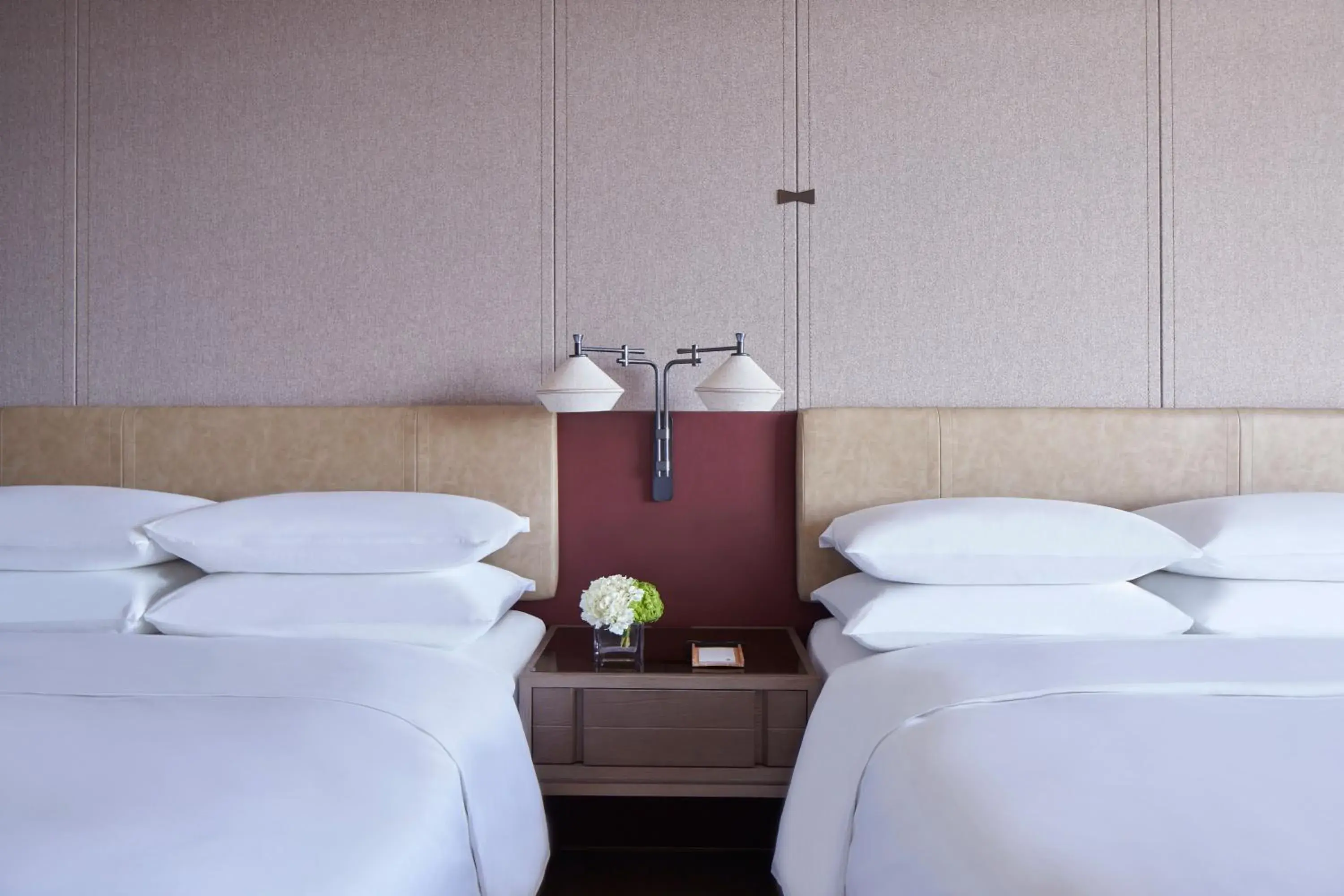 Premier Mountain View Twin Room in Beijing Marriott Hotel Yanqing Premier Mountain View Twin Room in Beijing Marriott Hotel Yanqing