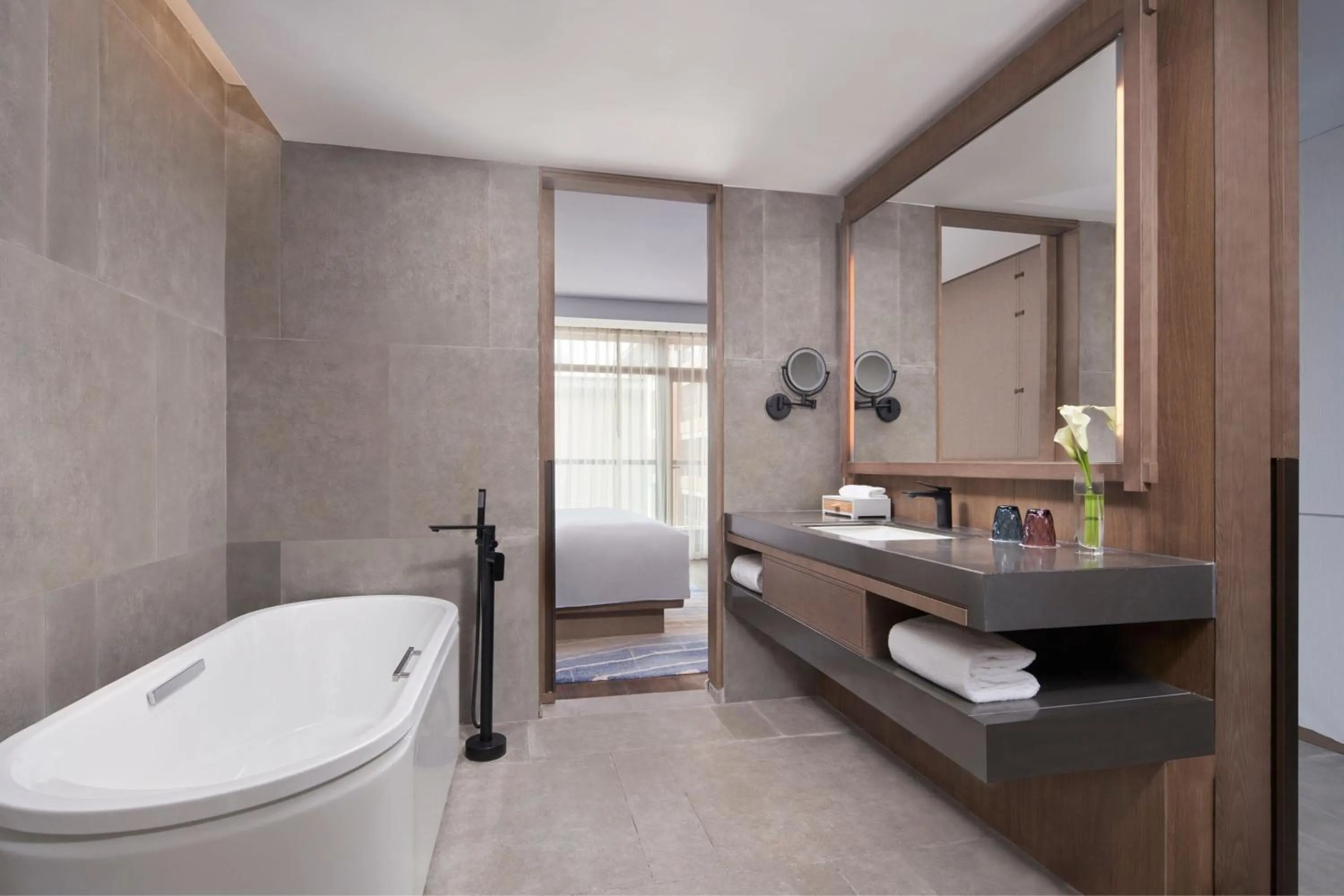 Photo of the whole room in Beijing Marriott Hotel Yanqing