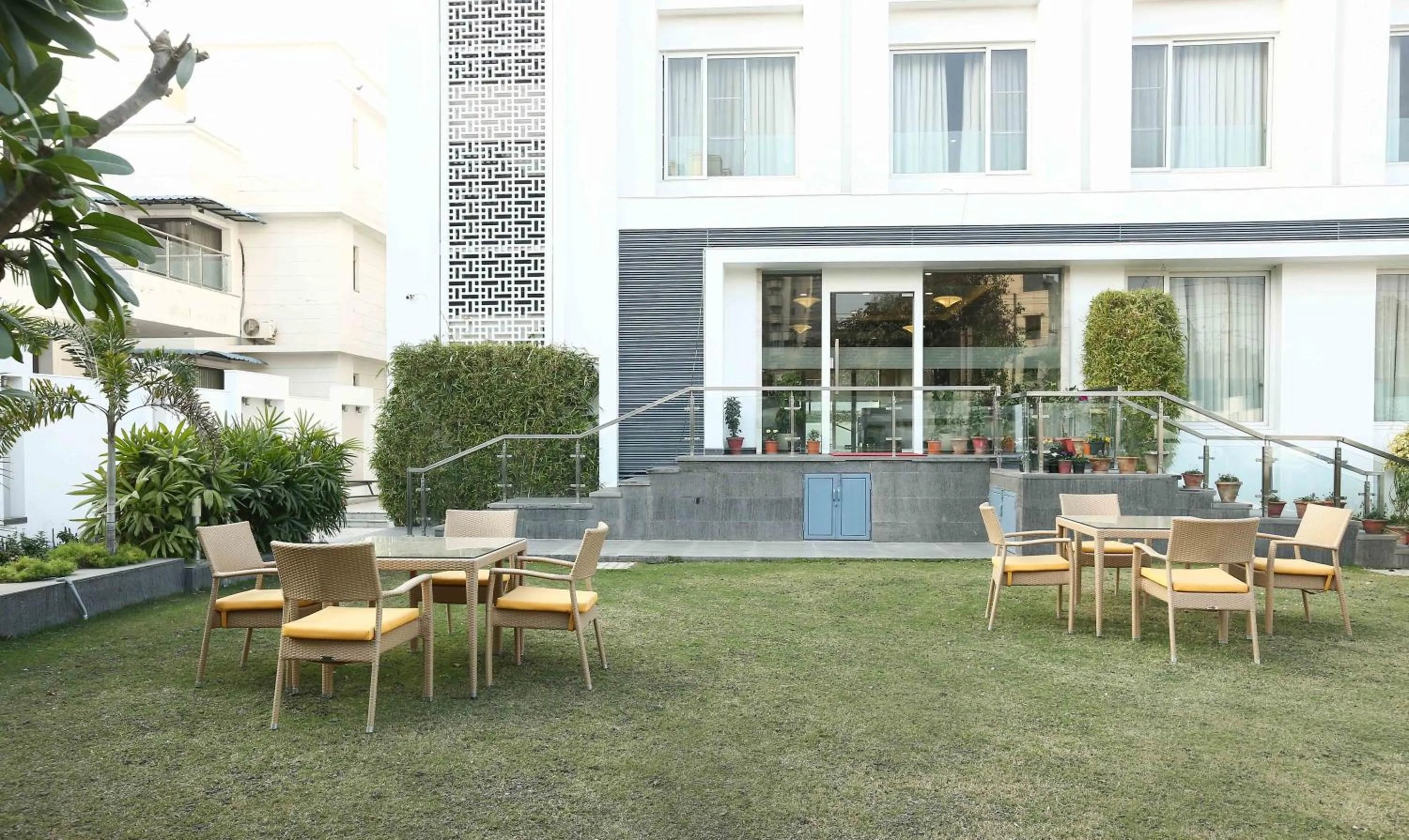 Garden in Treebo Premium Eden Residency Near Sec 29