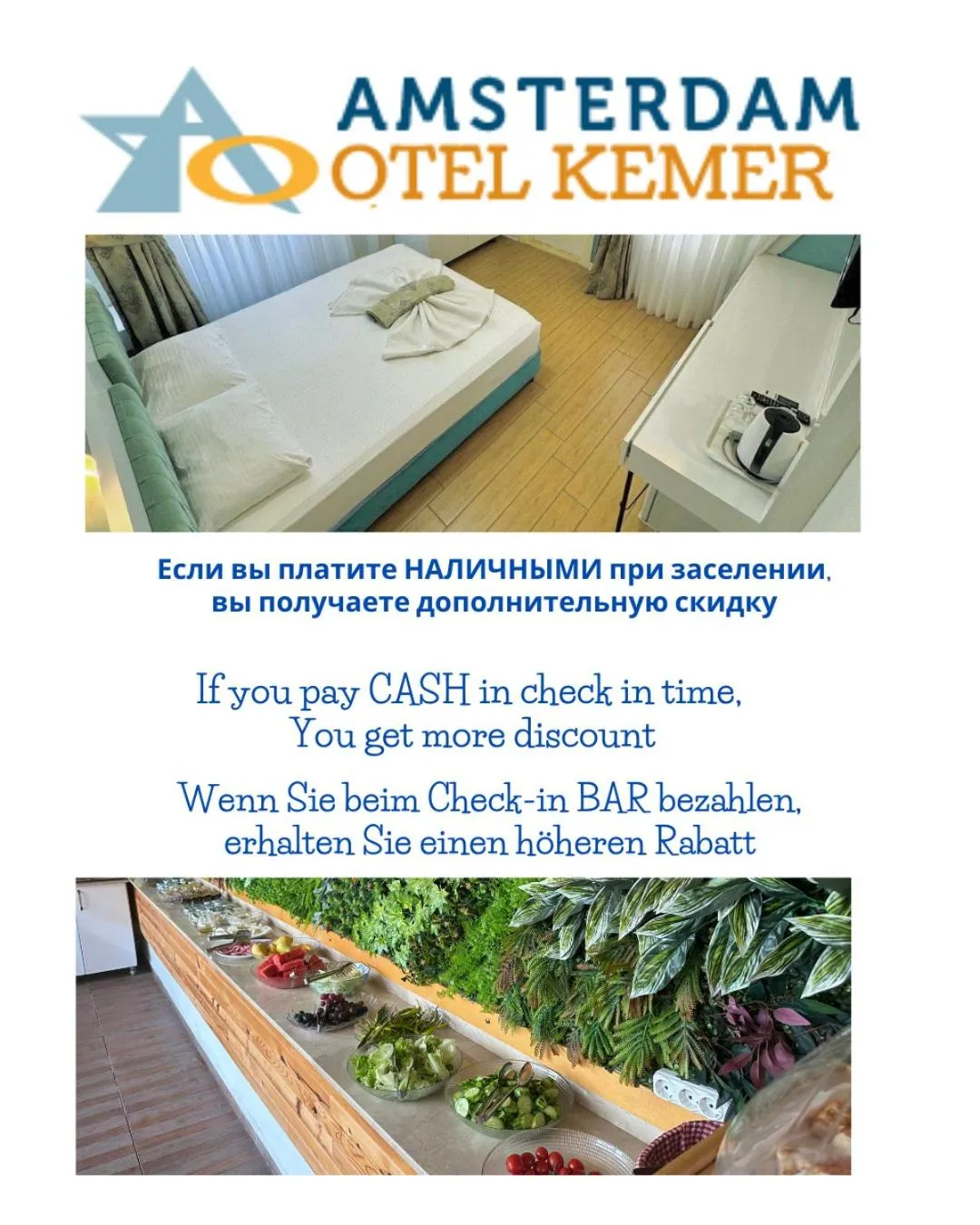 Deluxe Double Studio in Amsterdam Boutique Hotel