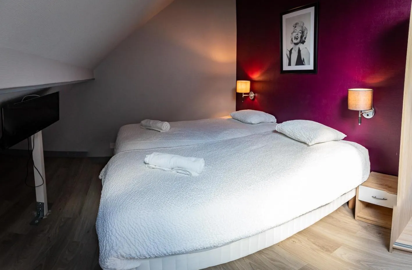 Bed in Résidence Hera Paris Orly Aéroport