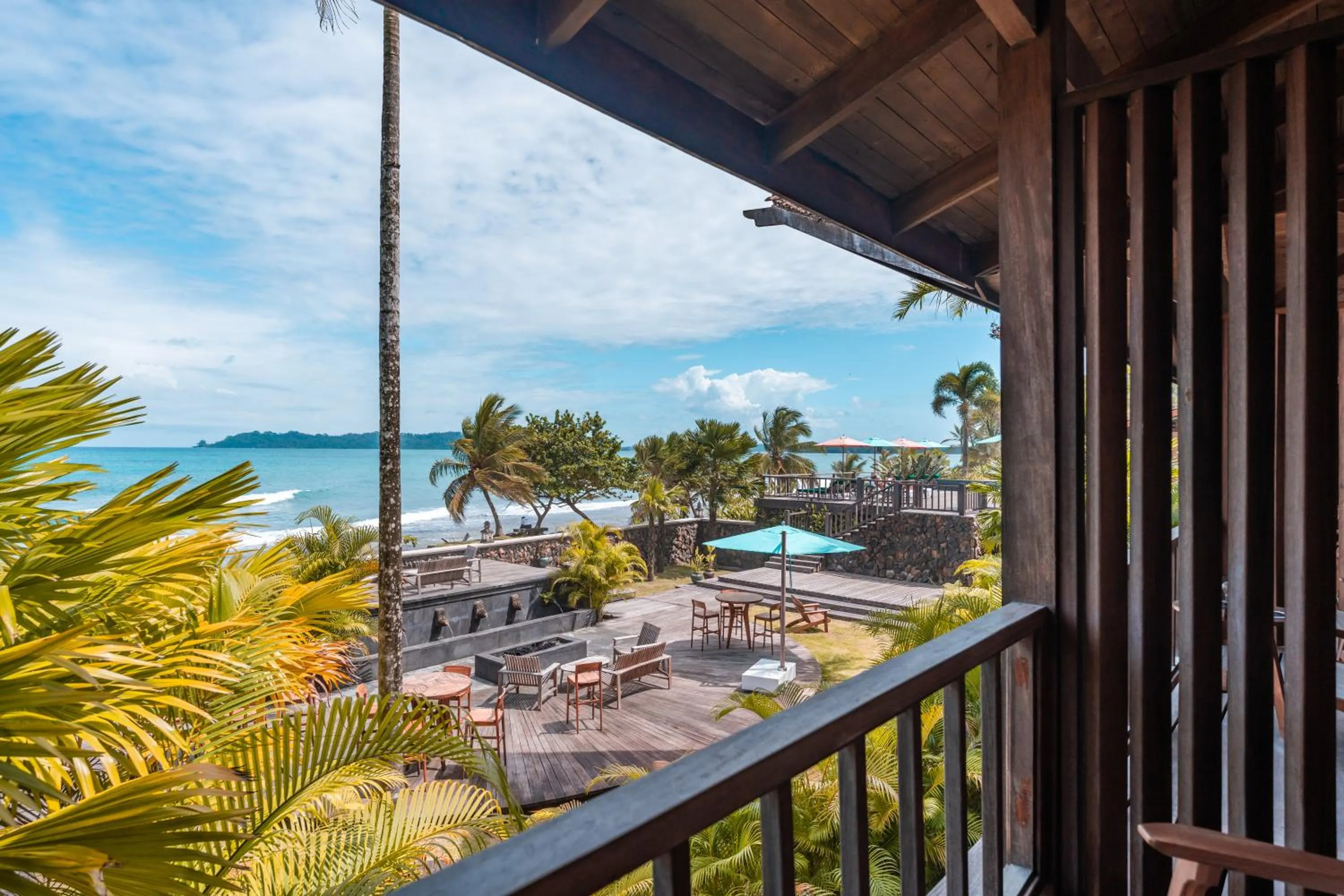 Sea view in La Coralina Island House
