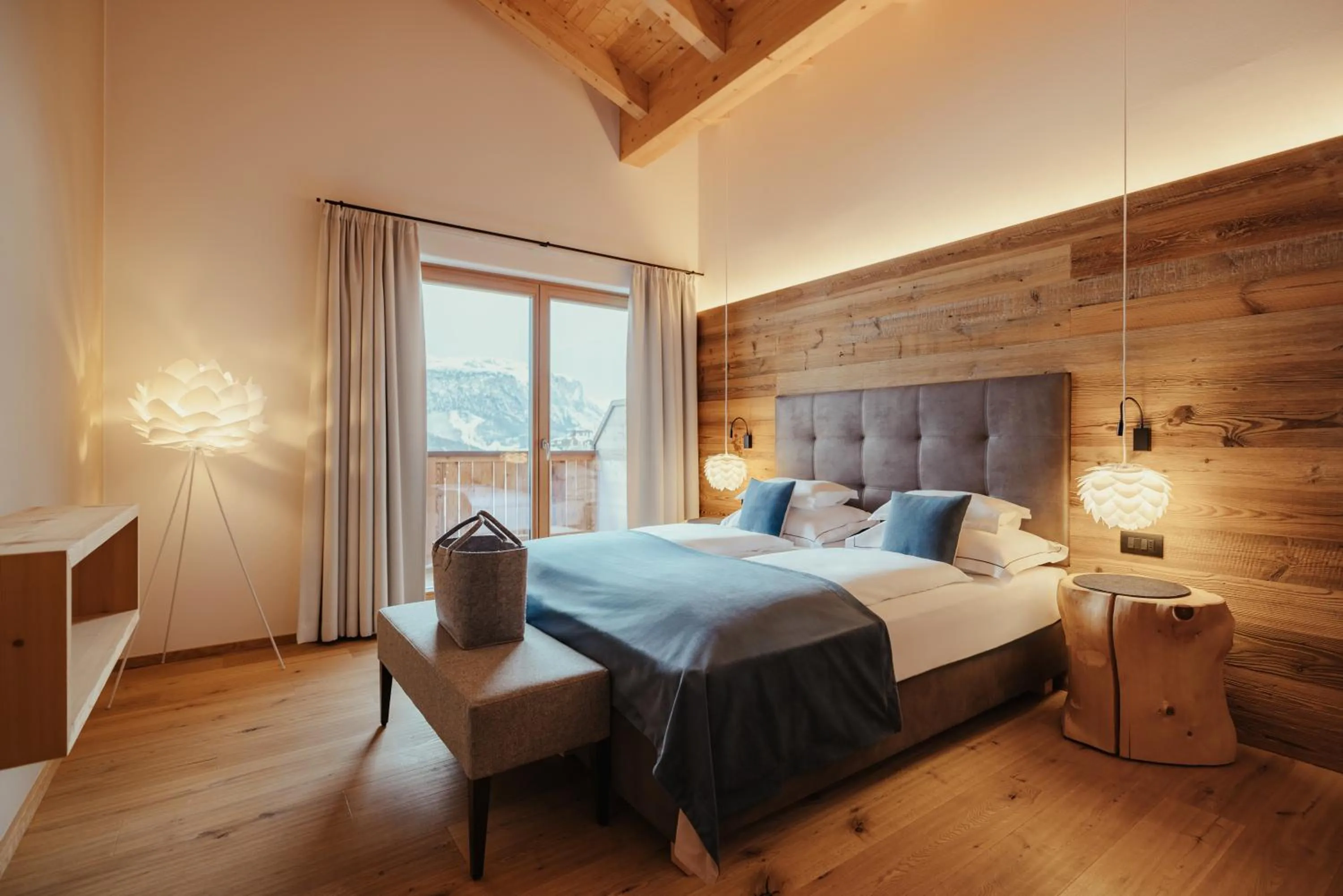 Bed in Villa Flora Mountain Lodges