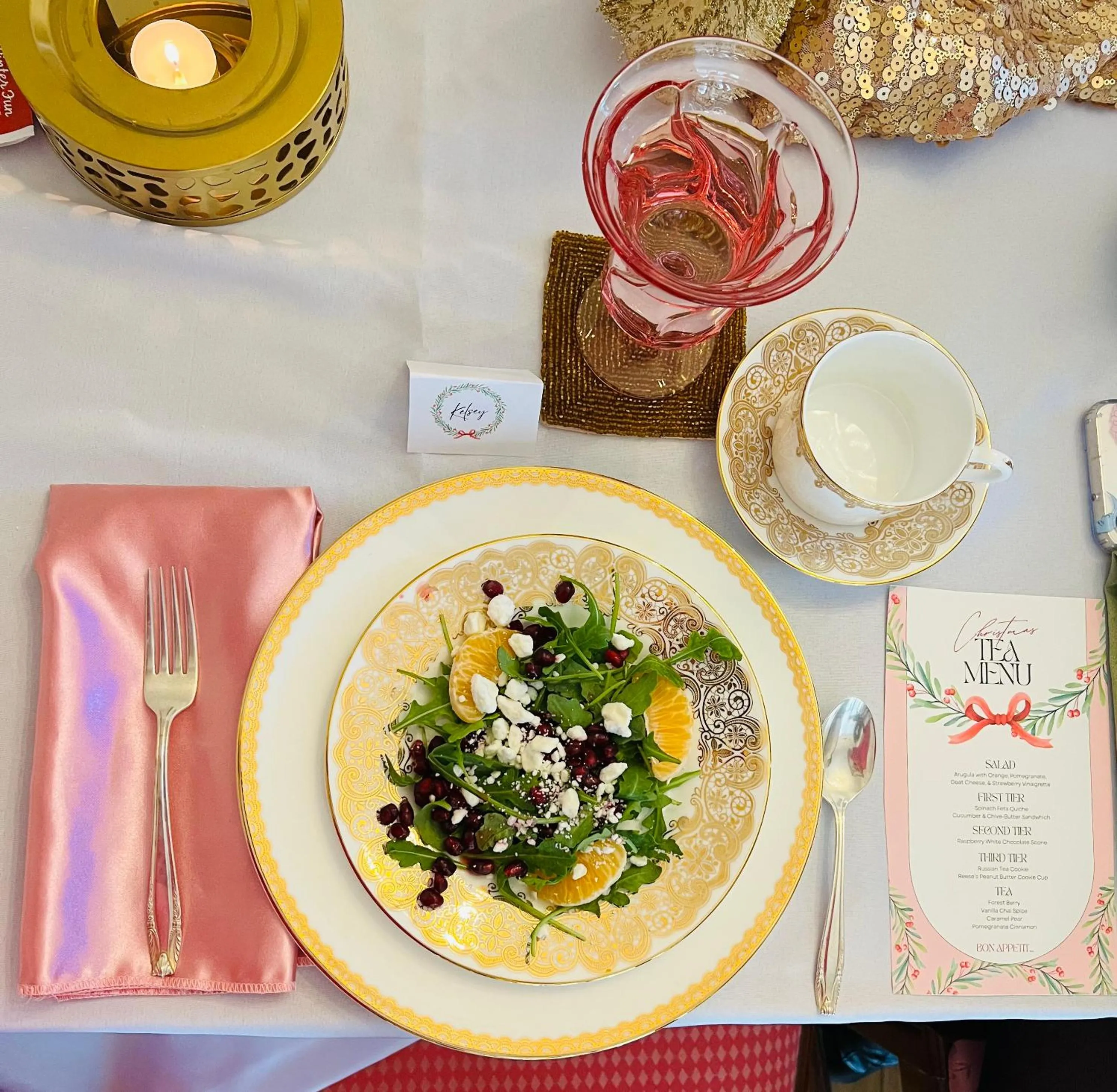 Dining area in Colonial Gardens B & B