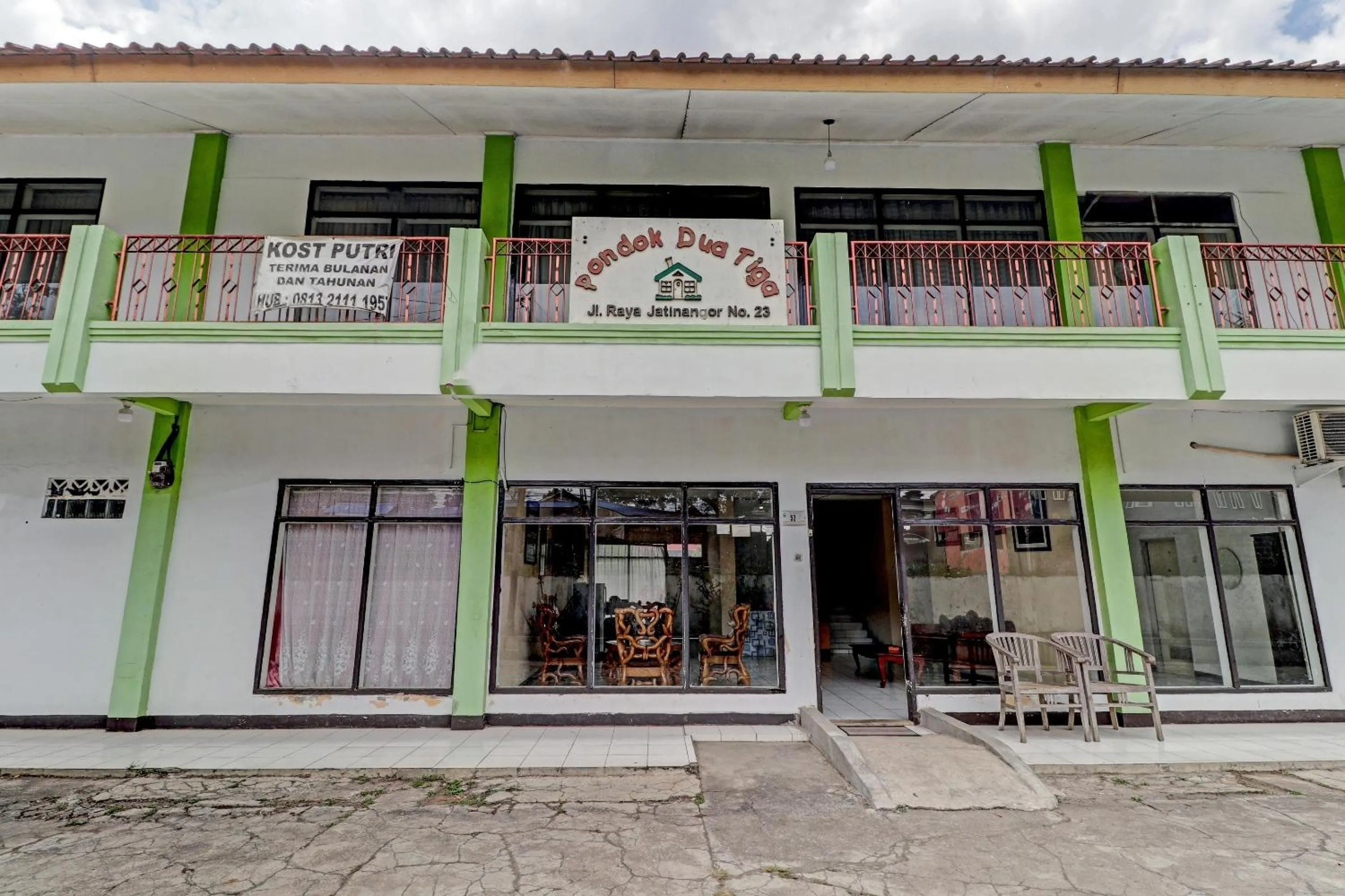 Facade/entrance in OYO 90621 Pondok 23