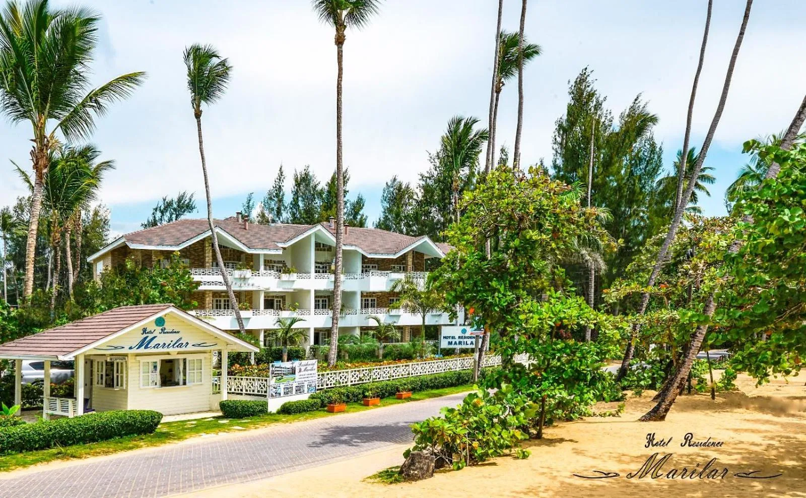 Property building in Hotel Residence Marilar