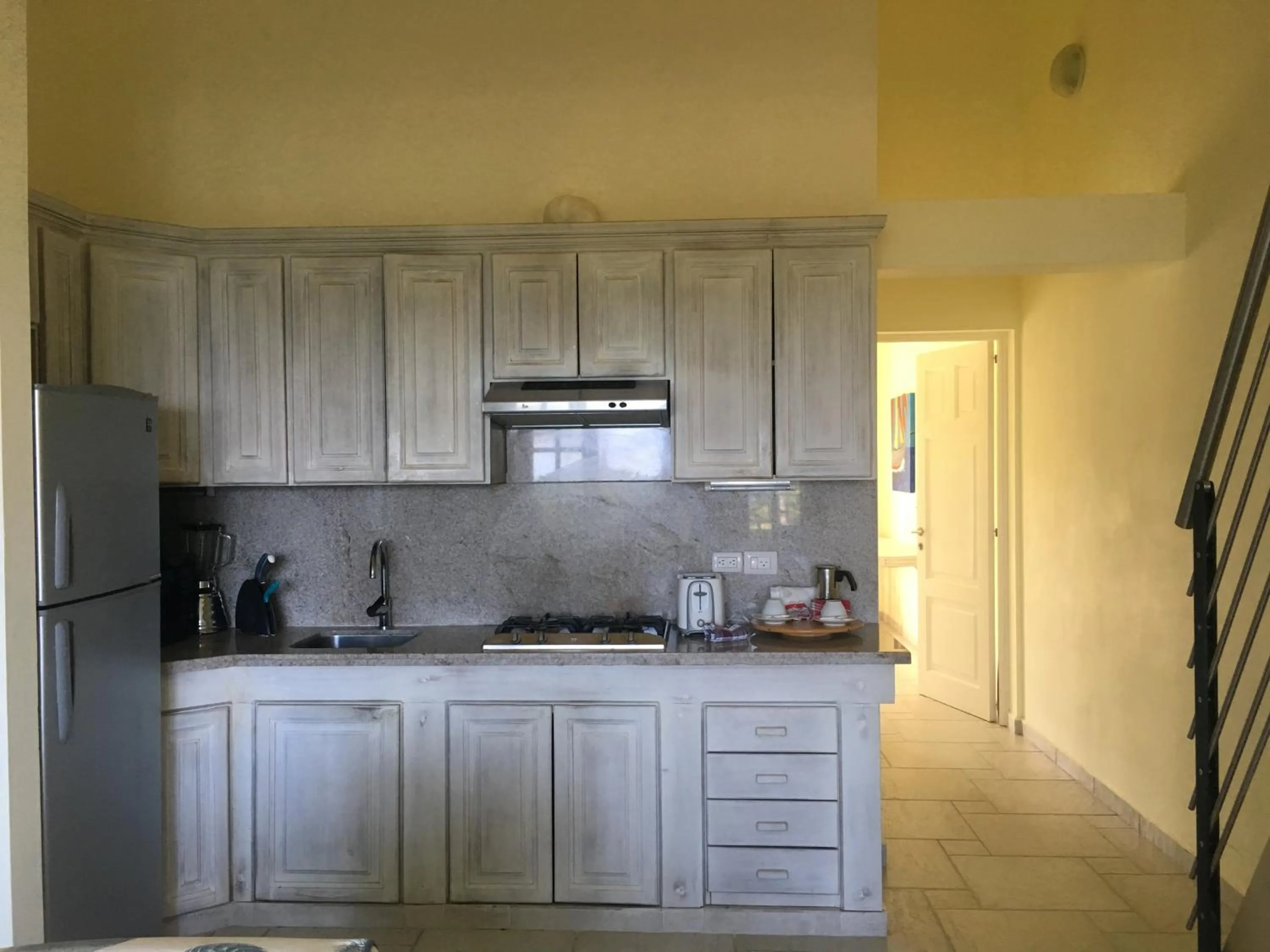 Kitchen or kitchenette in Hotel Residence Marilar