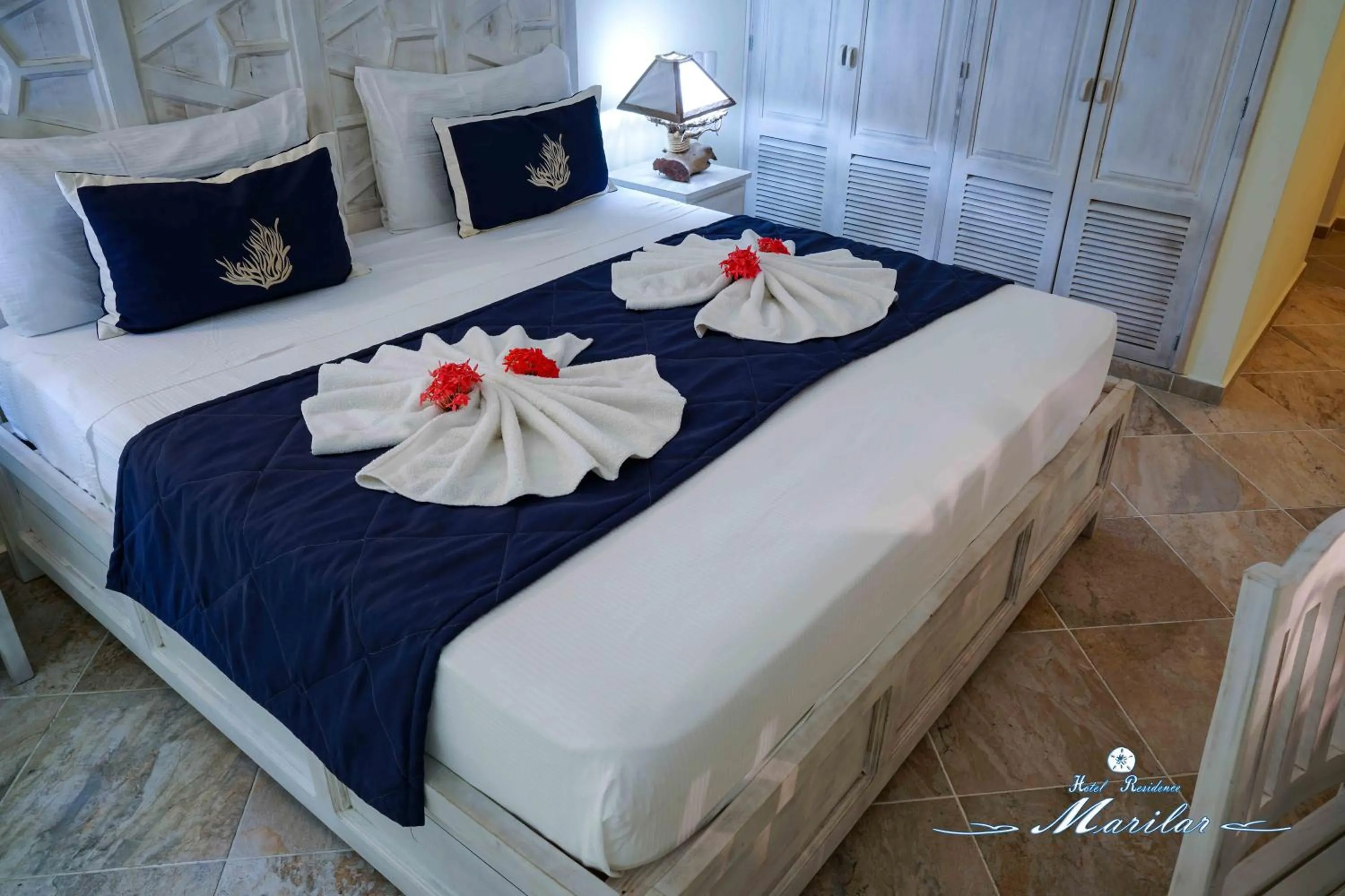 Bedroom, Bed in Hotel Residence Marilar