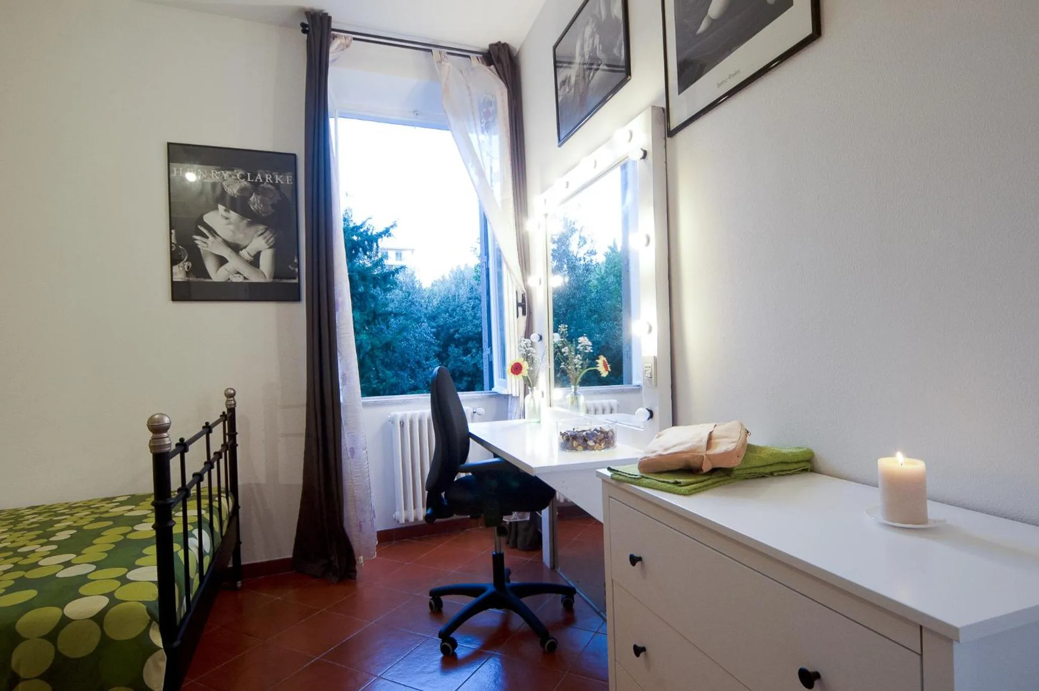 View (from property/room) in Light of Rome