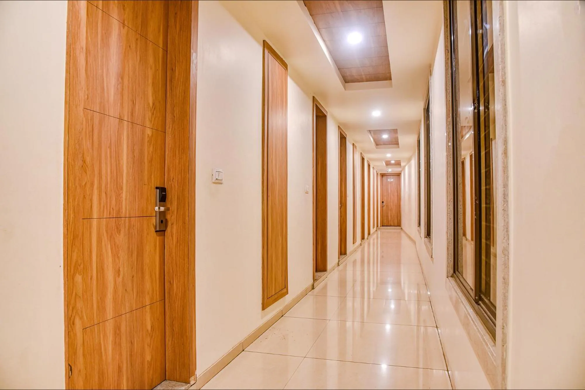 Lobby or reception in FabHotel Prime OM Palace