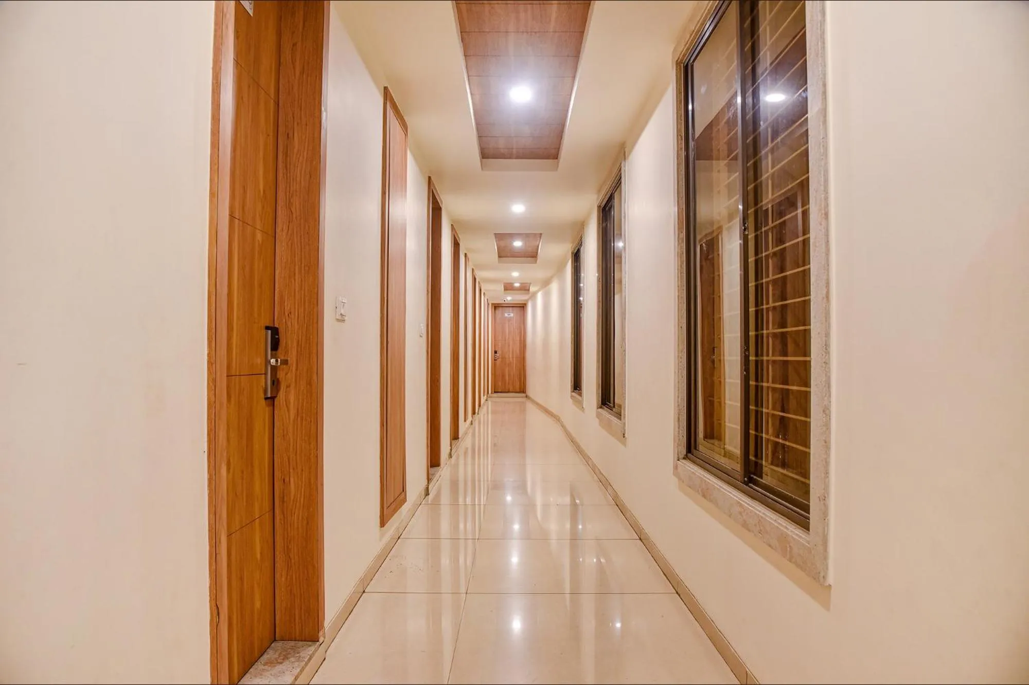 Lobby or reception in FabHotel Prime OM Palace