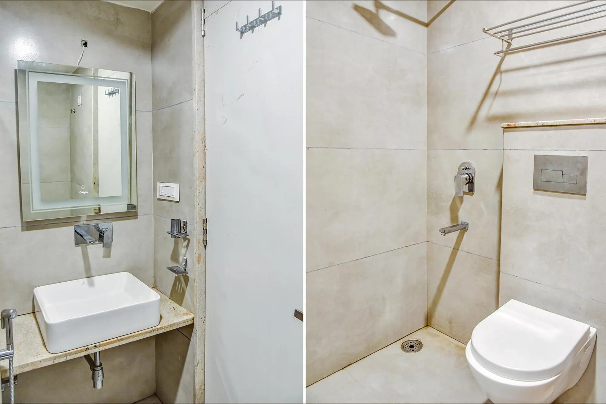 Bathroom in FabHotel Prime OM Palace