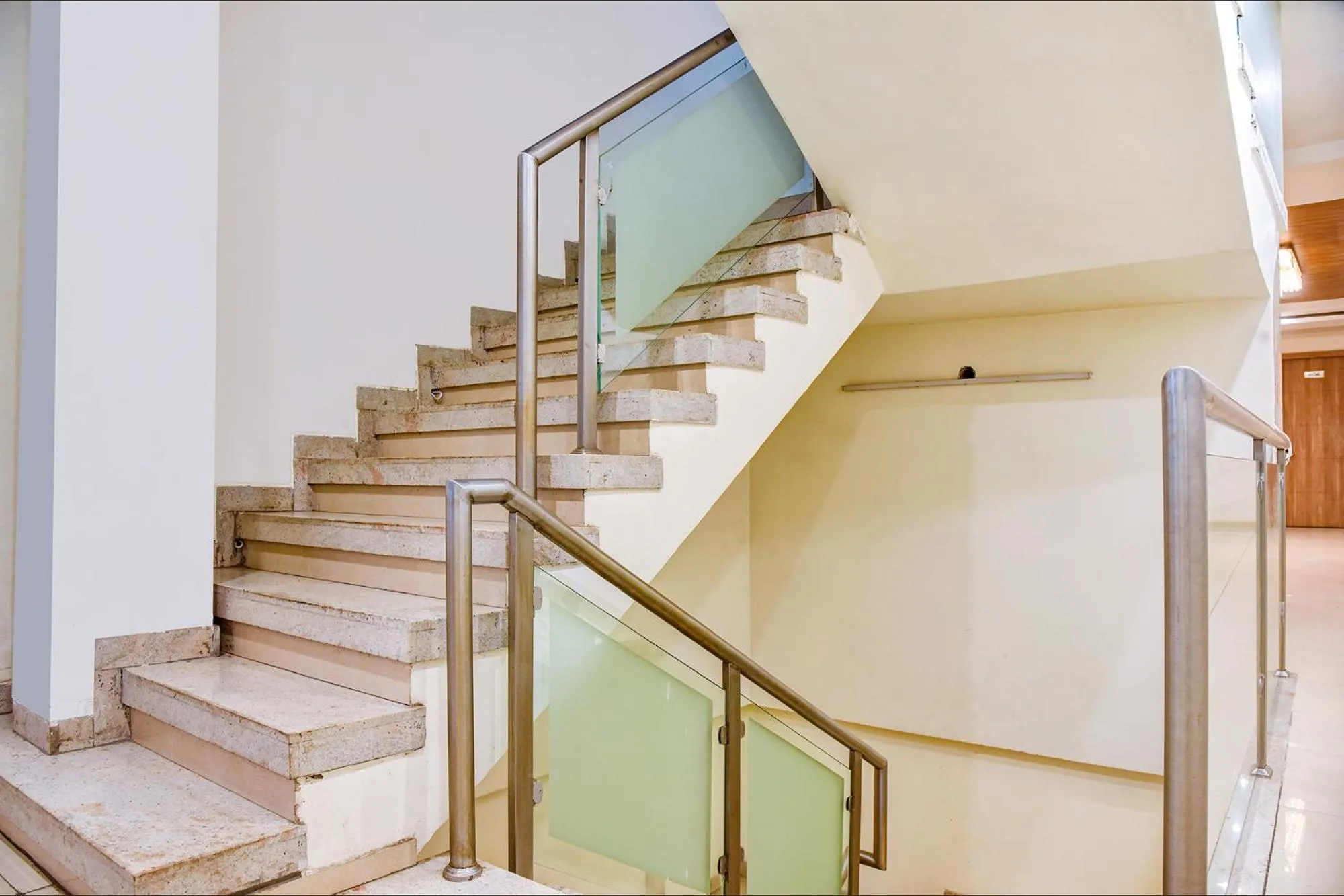 Lobby or reception in FabHotel Prime OM Palace