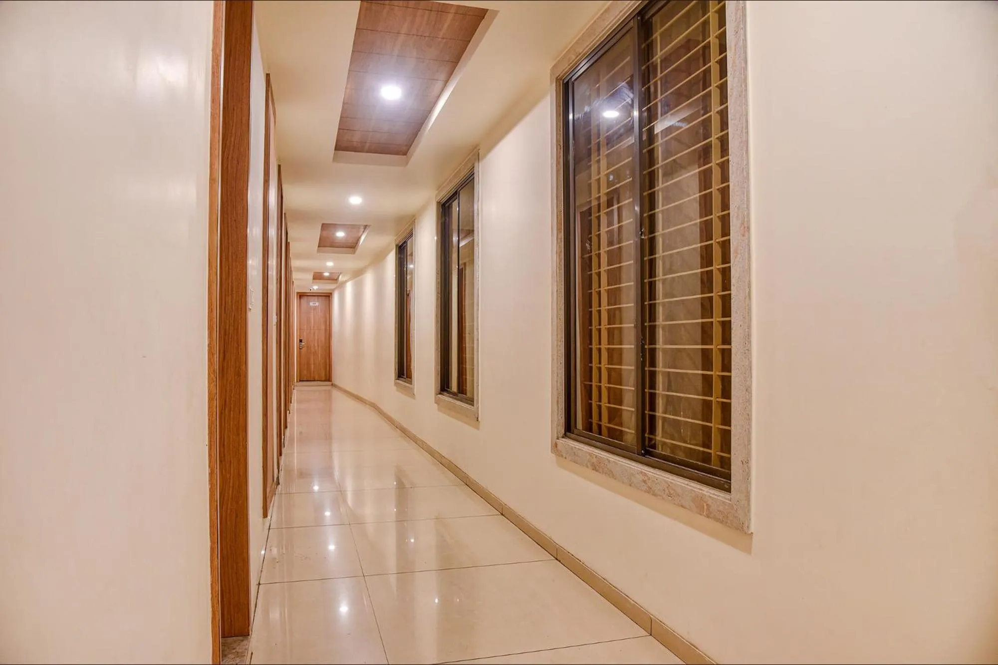 Lobby or reception in FabHotel Prime OM Palace