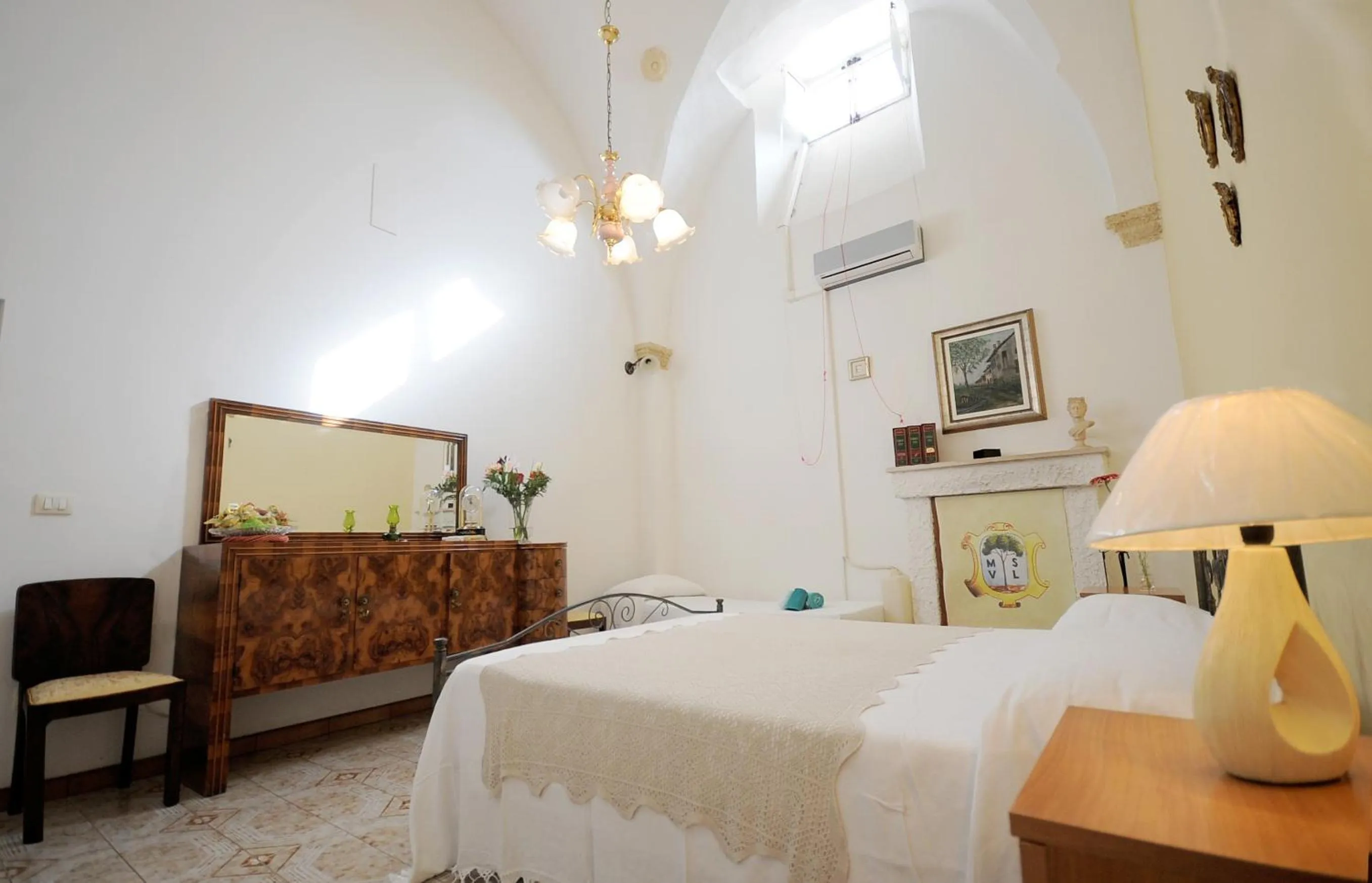 Photo of the whole room in Palazzo Rocci Rooms