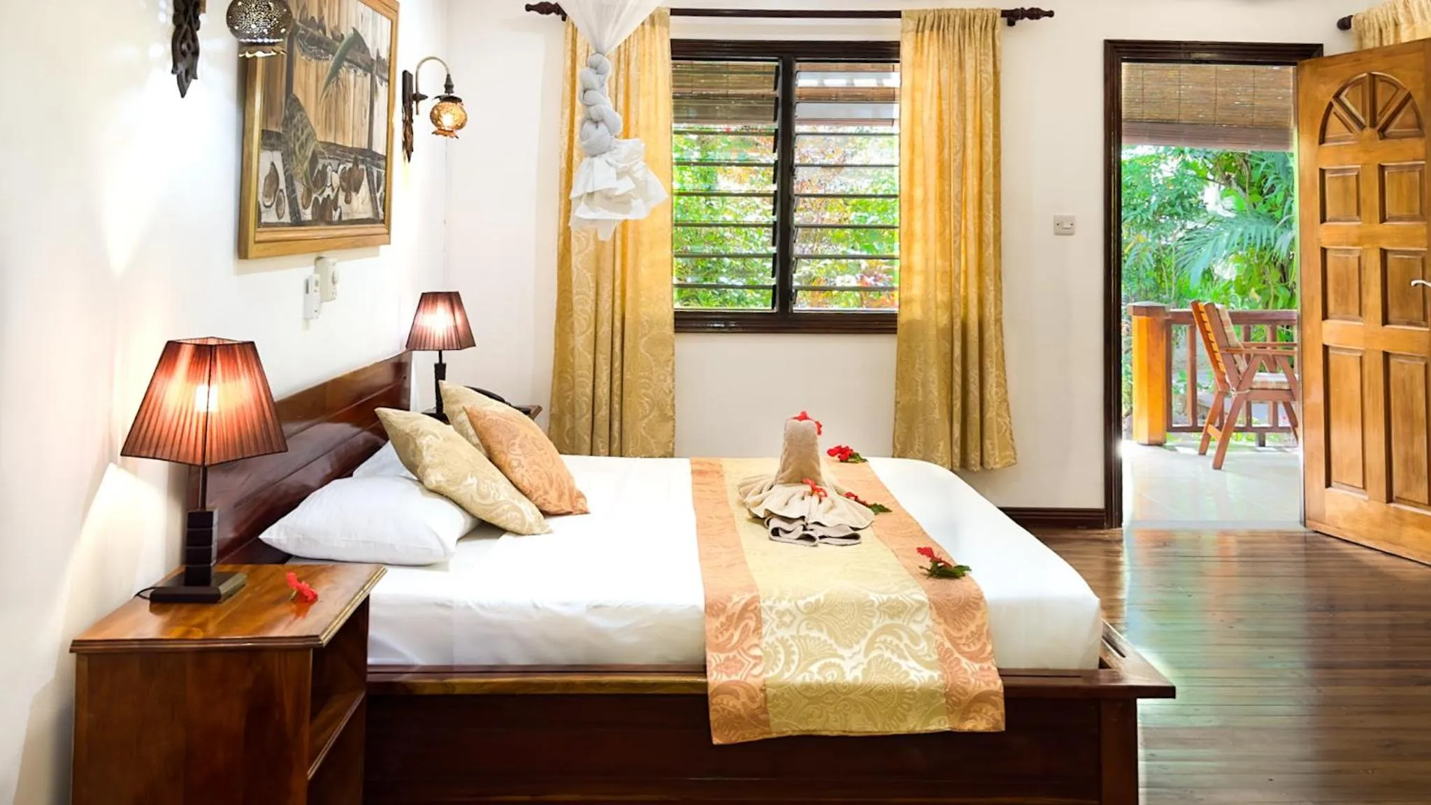 Bed in Cocotier du Rocher