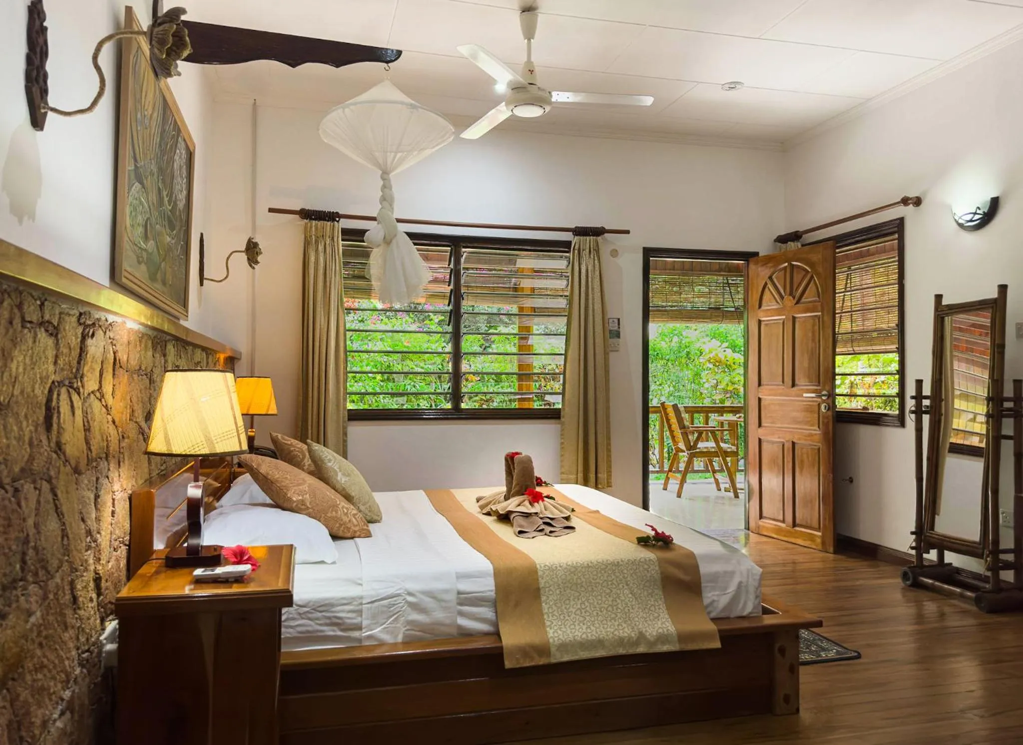 Bed in Cocotier du Rocher