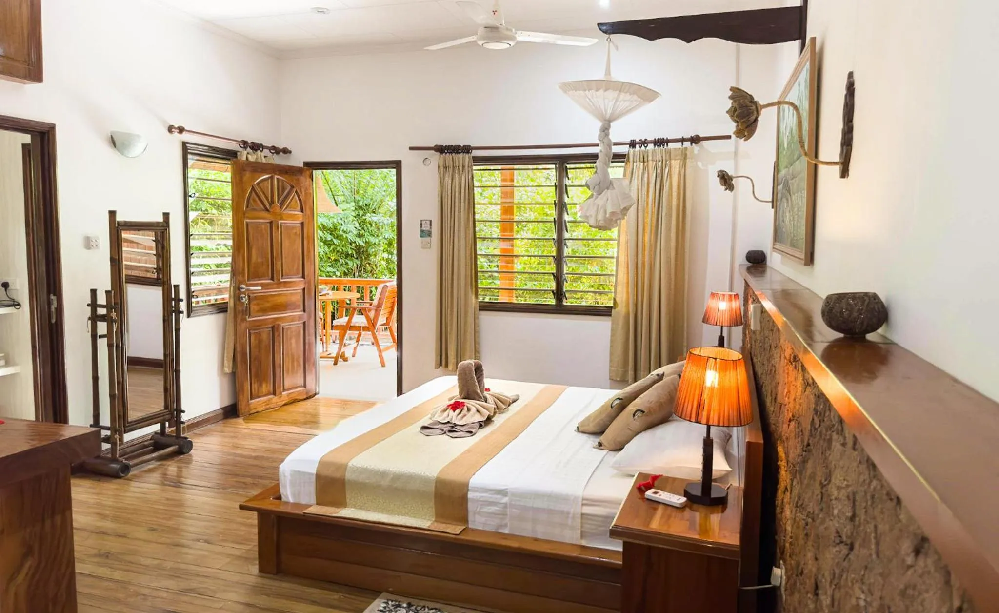 Bed in Cocotier du Rocher