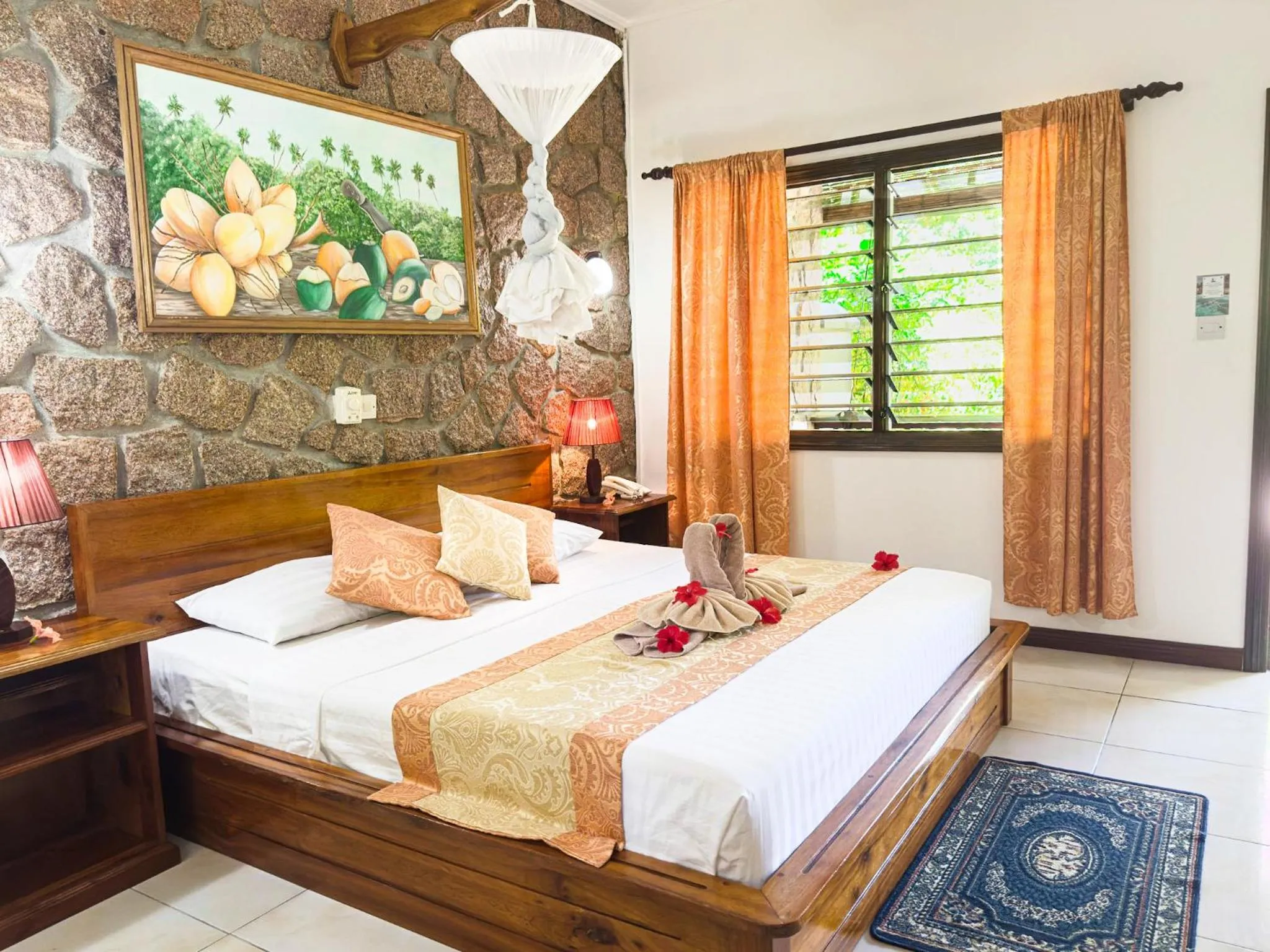 Bed in Cocotier du Rocher