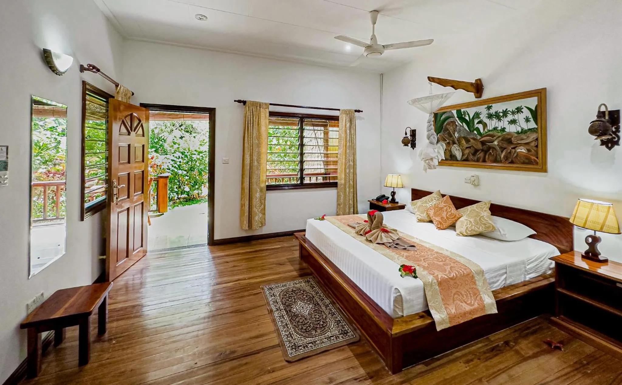 Bed in Cocotier du Rocher