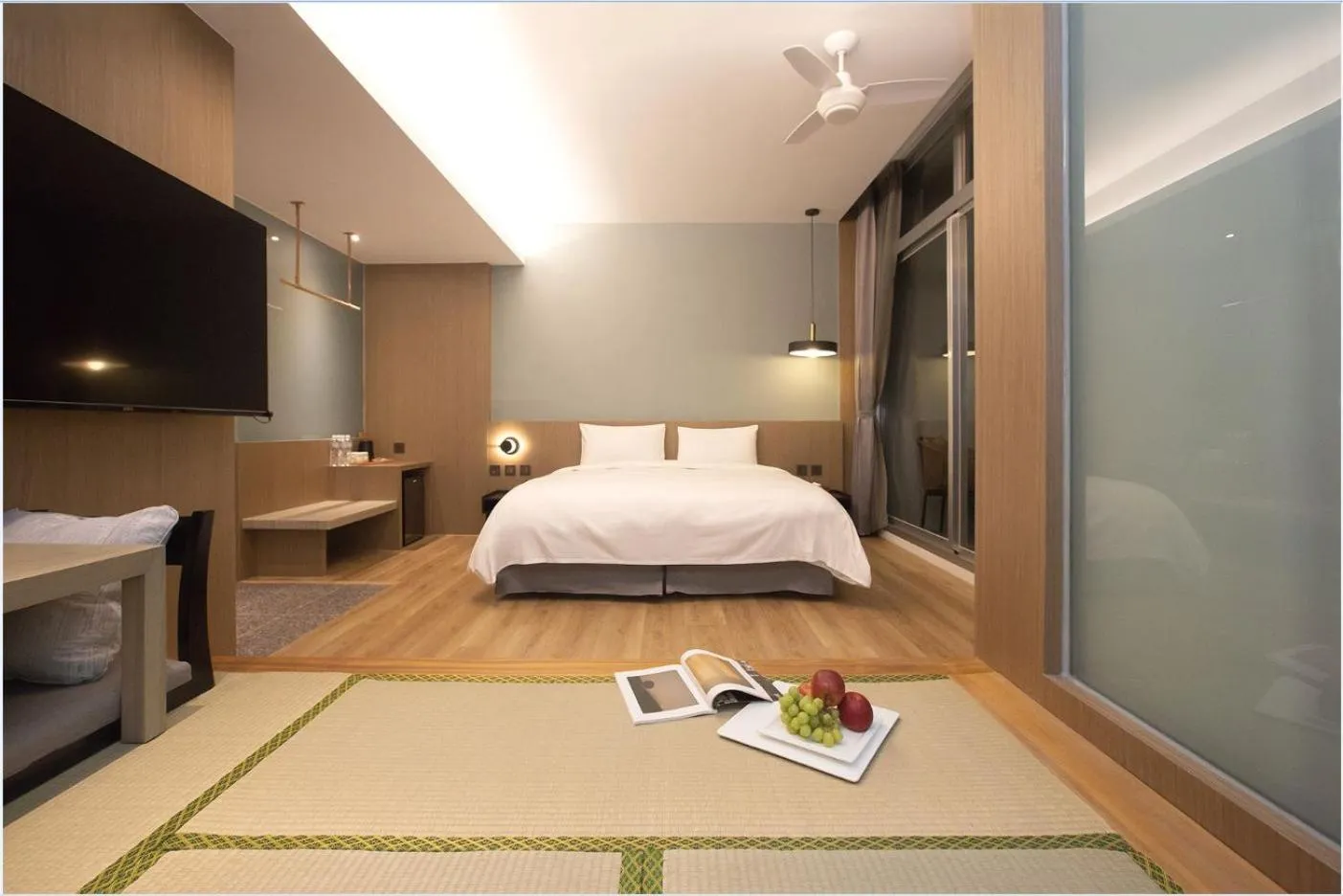 Bed in Hotelday Sun Moon Lake