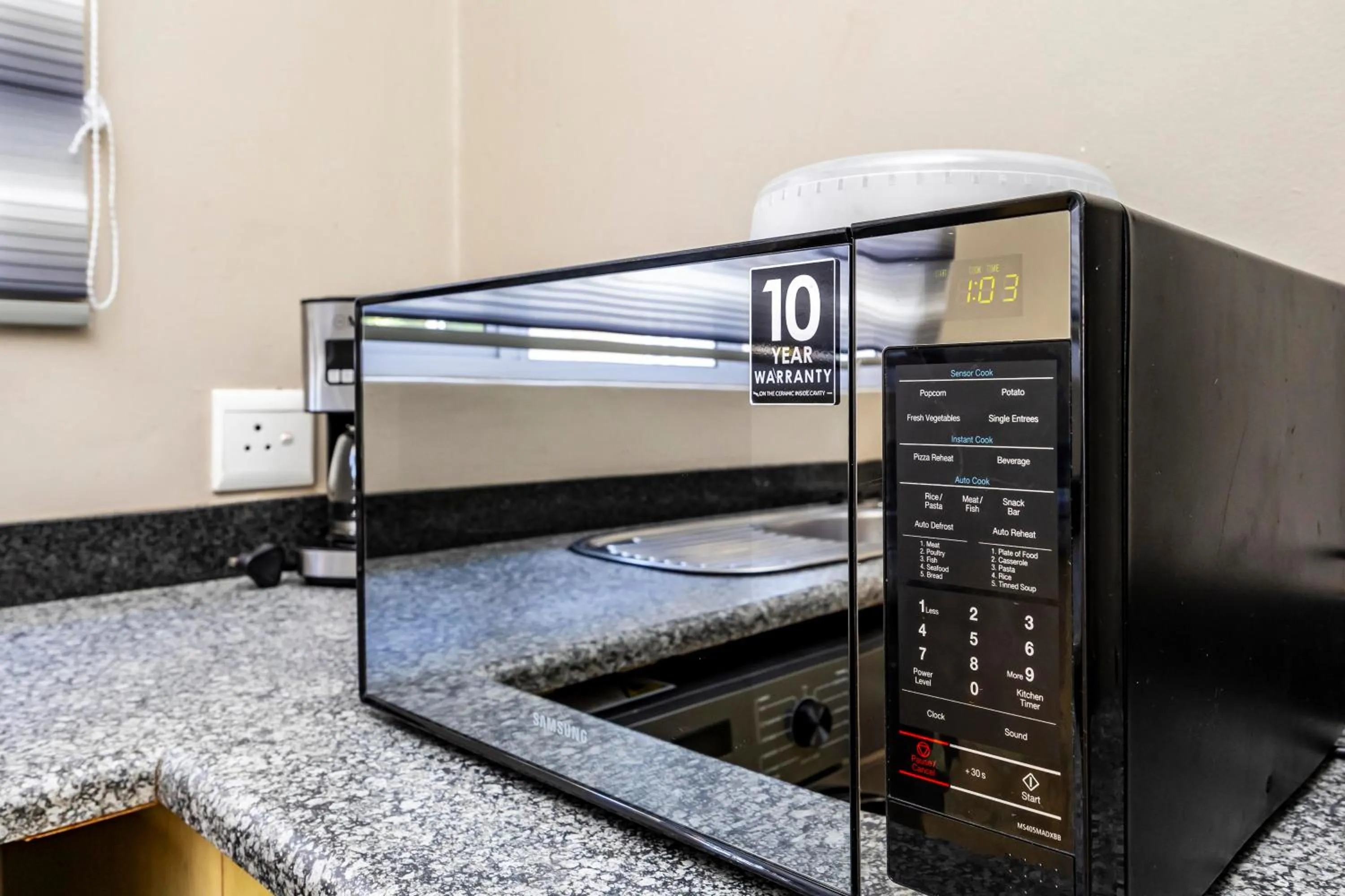 microwave in Modern Executive Unit