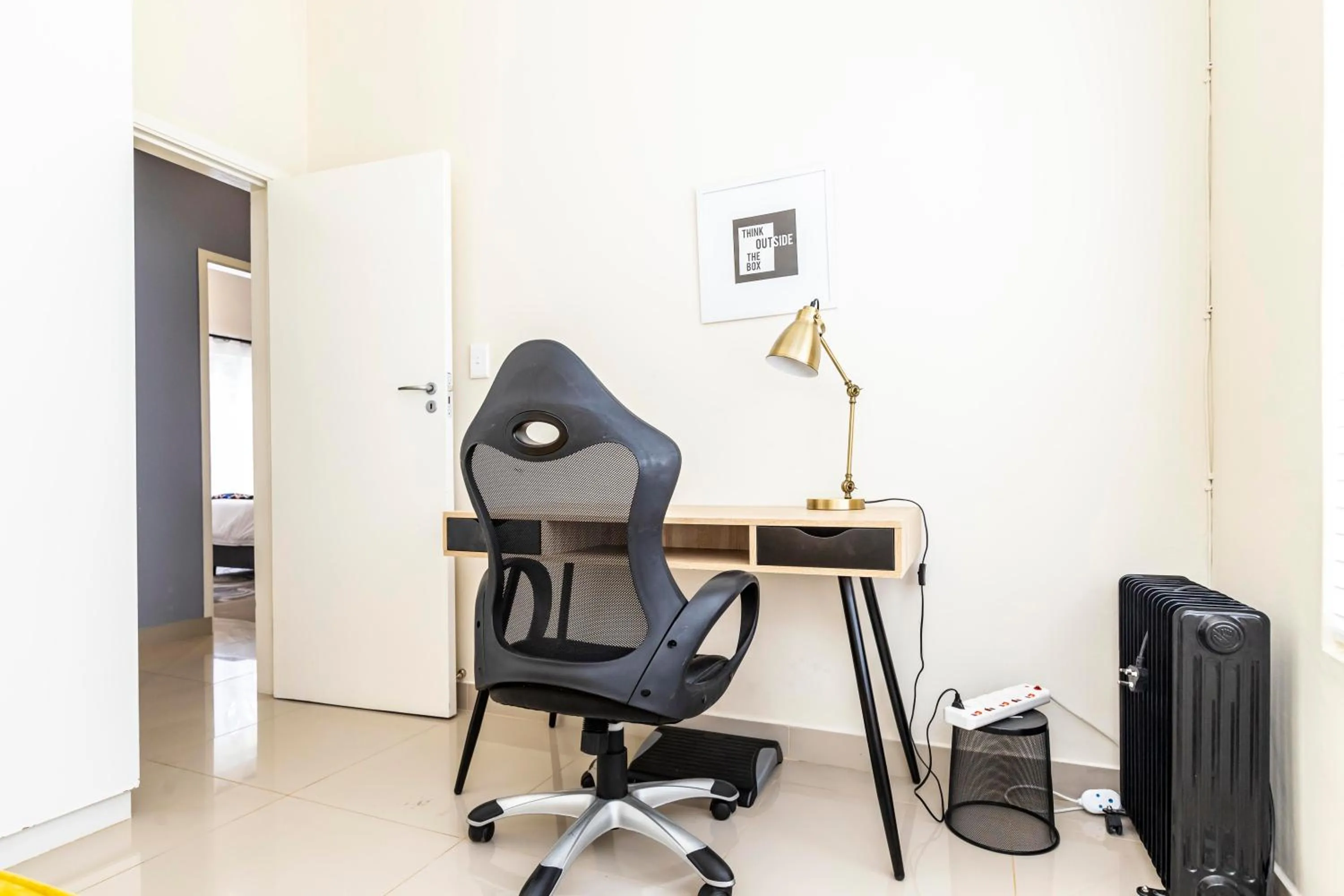 Bedroom in Modern Executive Unit