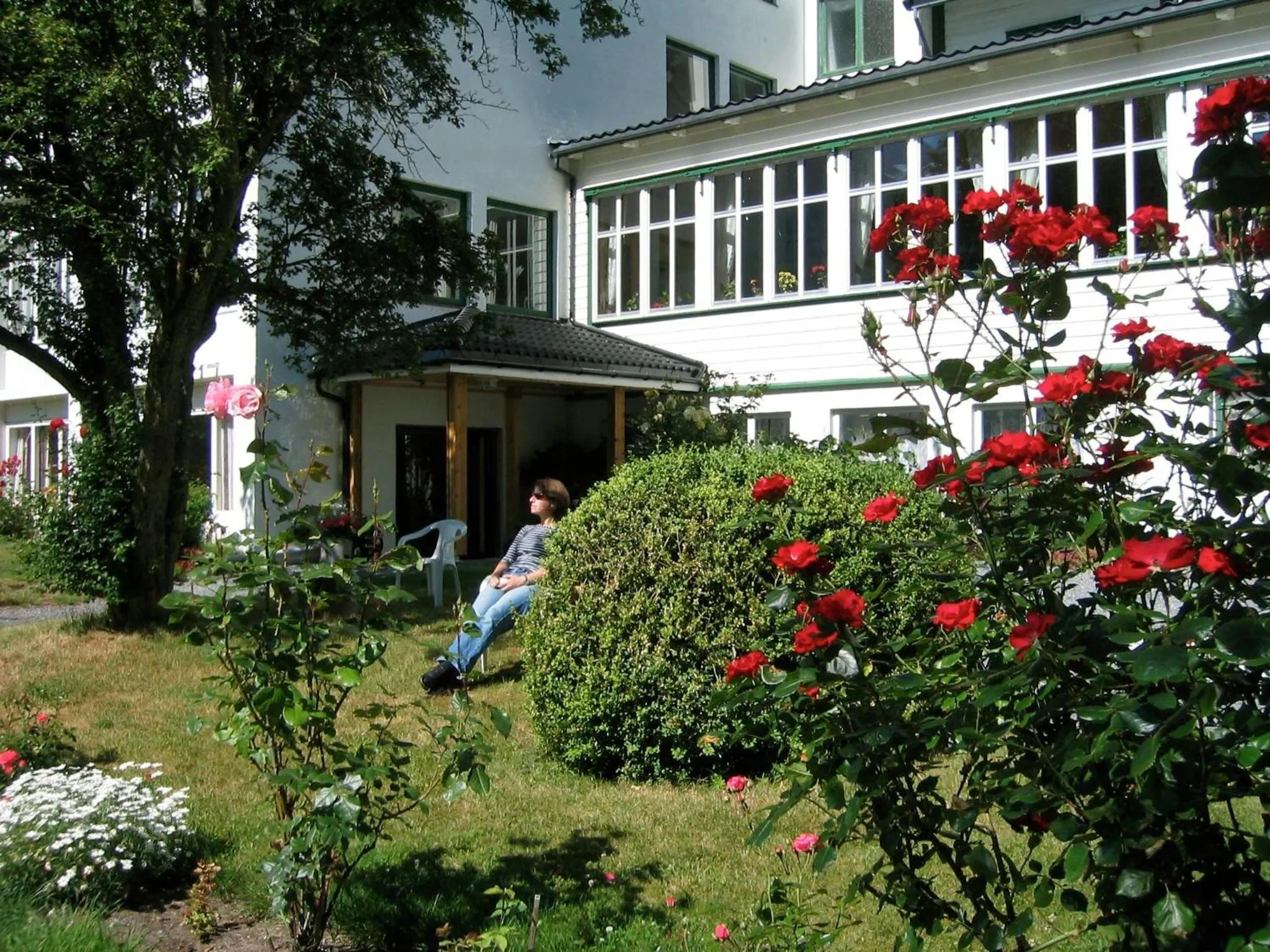 Garden in Hjelle Hotel