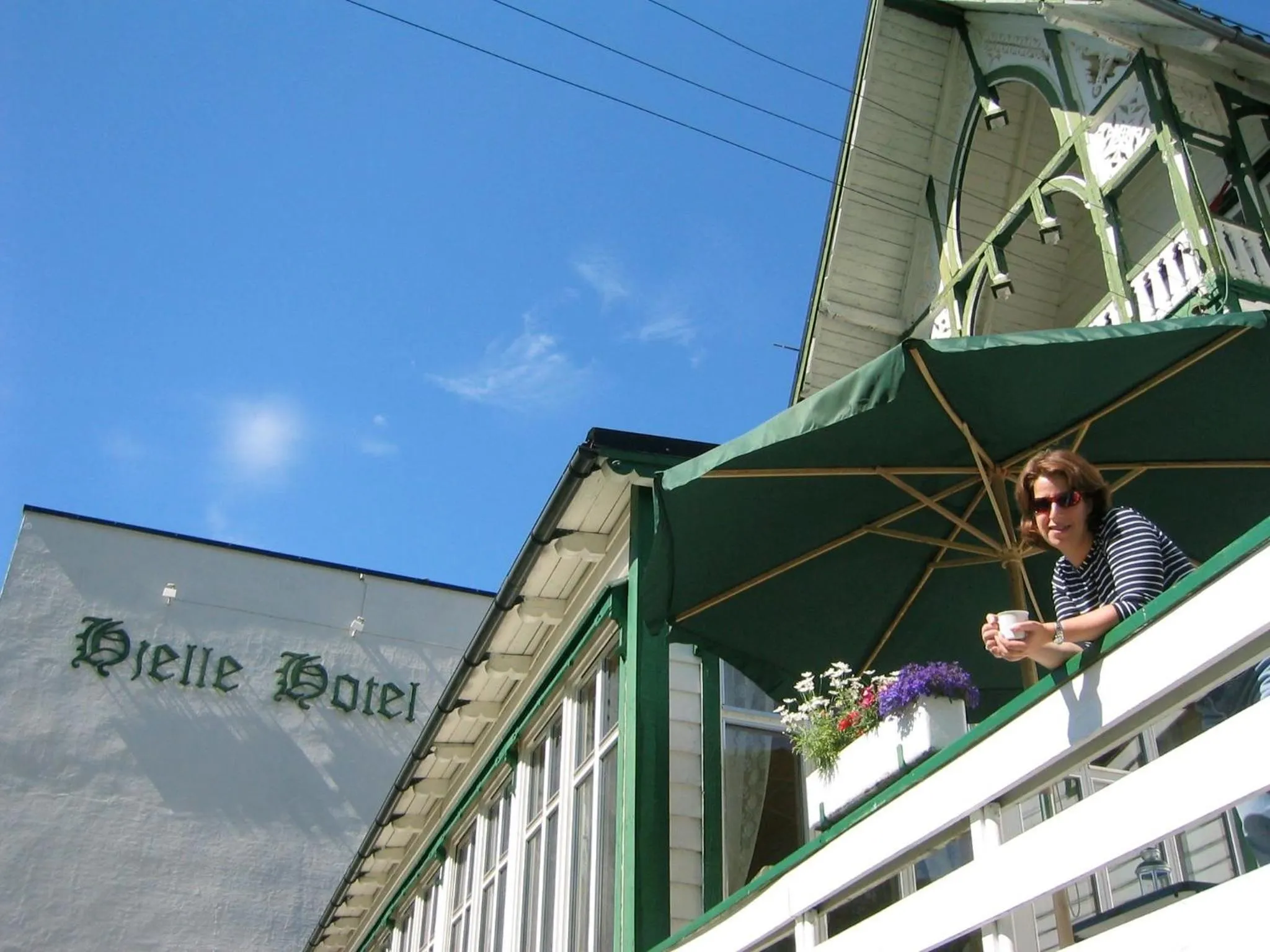 Balcony/Terrace in Hjelle Hotel