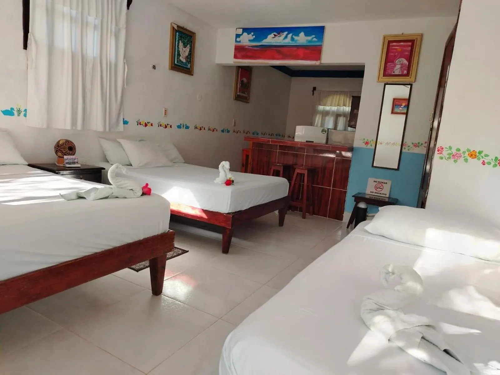 Bed in La Casa del Árbol