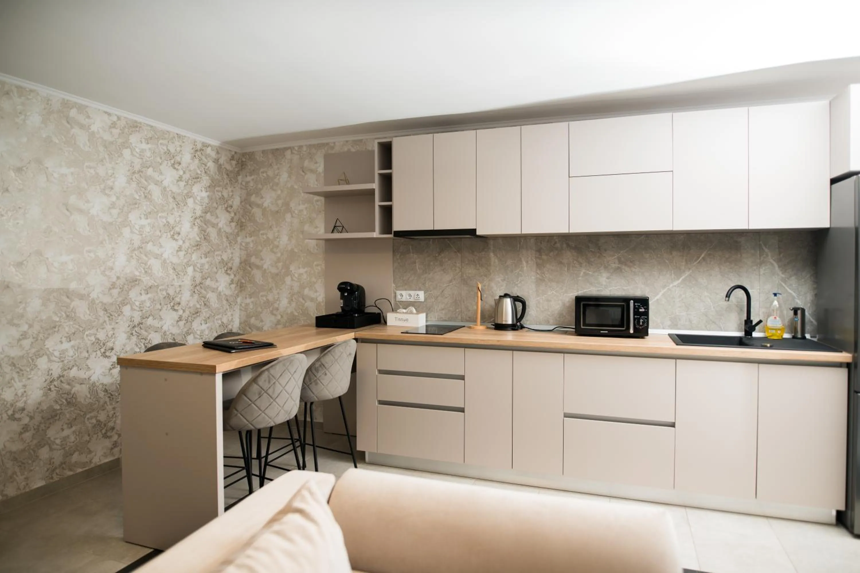 Kitchen or kitchenette in Hotel Epic Centrum