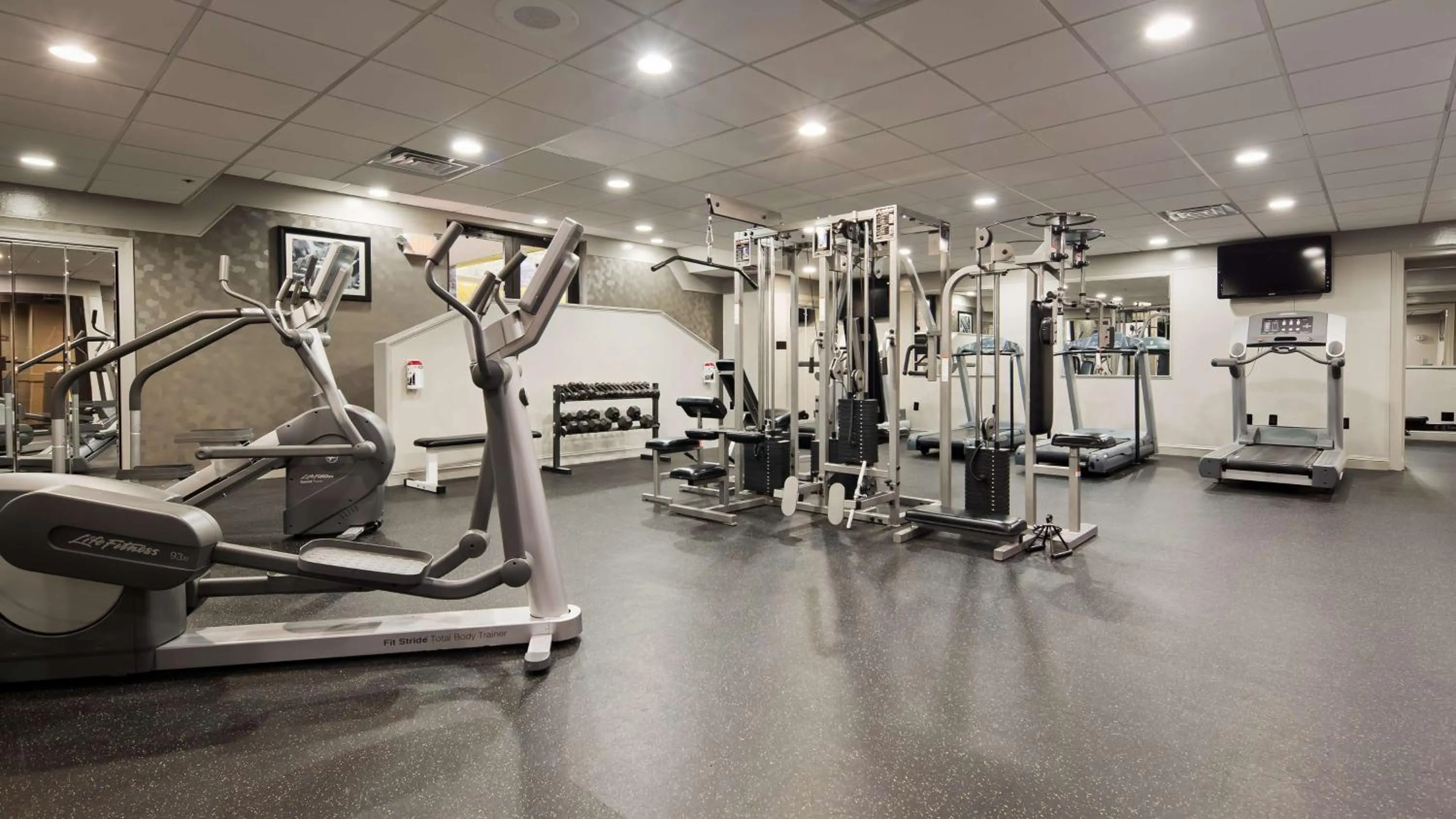 Fitness centre/facilities in Best Western Plus Concordville Hotel