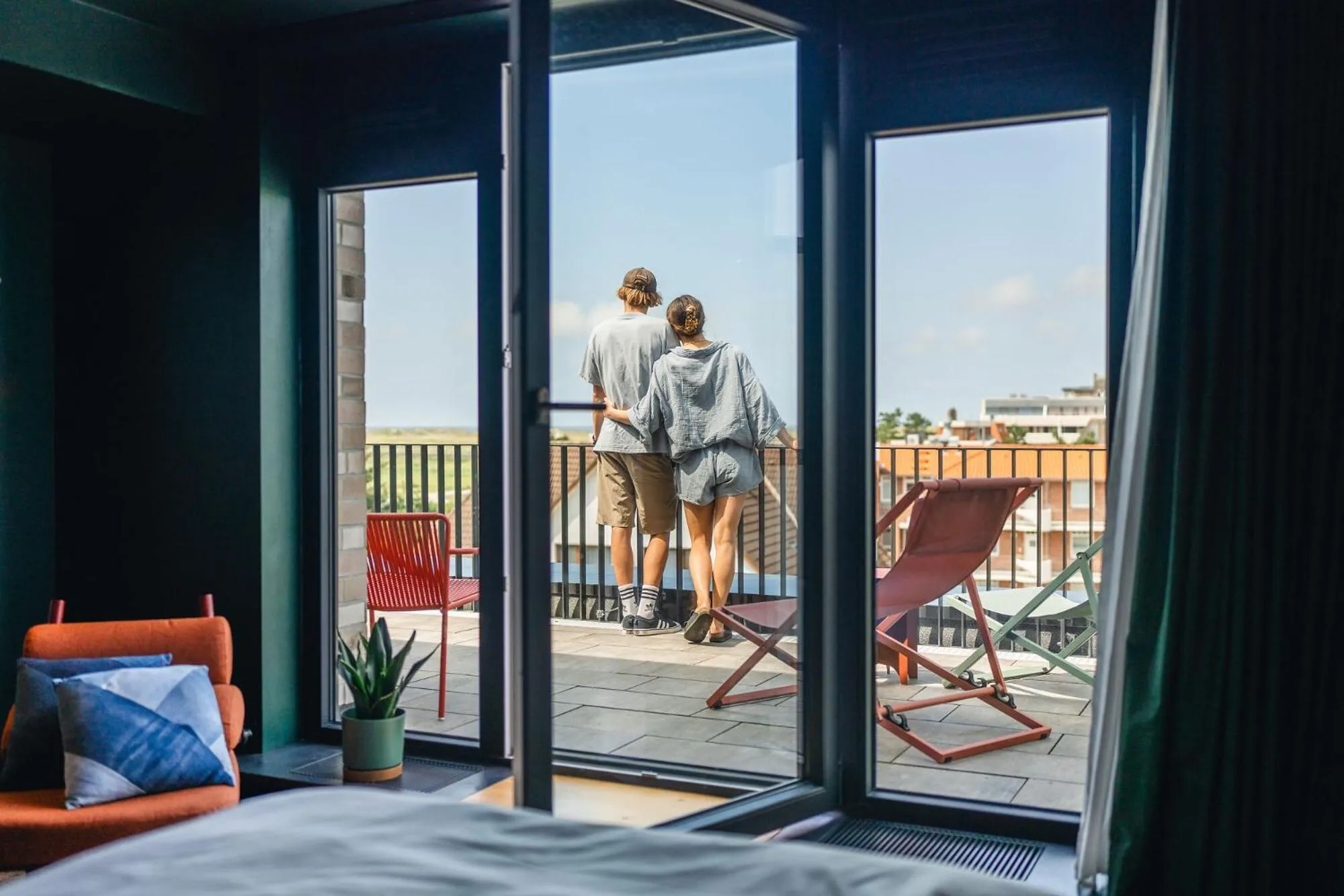 Balcony/Terrace in Urban Nature St Peter-Ording
