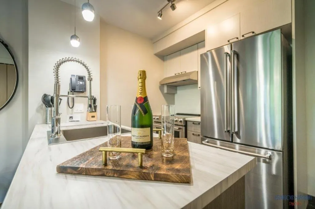 Kitchen or kitchenette in Château Morritt