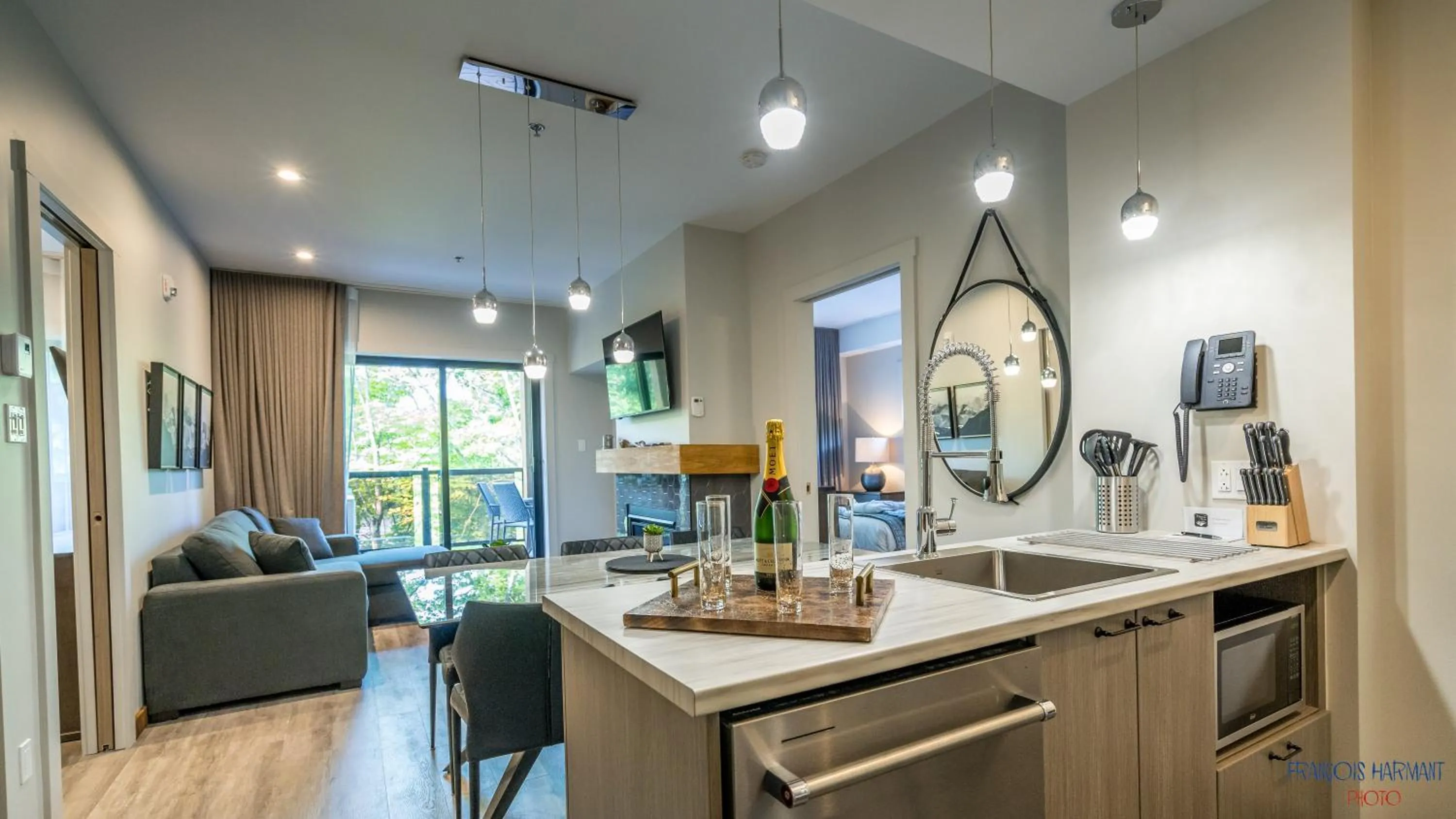 Kitchen or kitchenette in Château Morritt