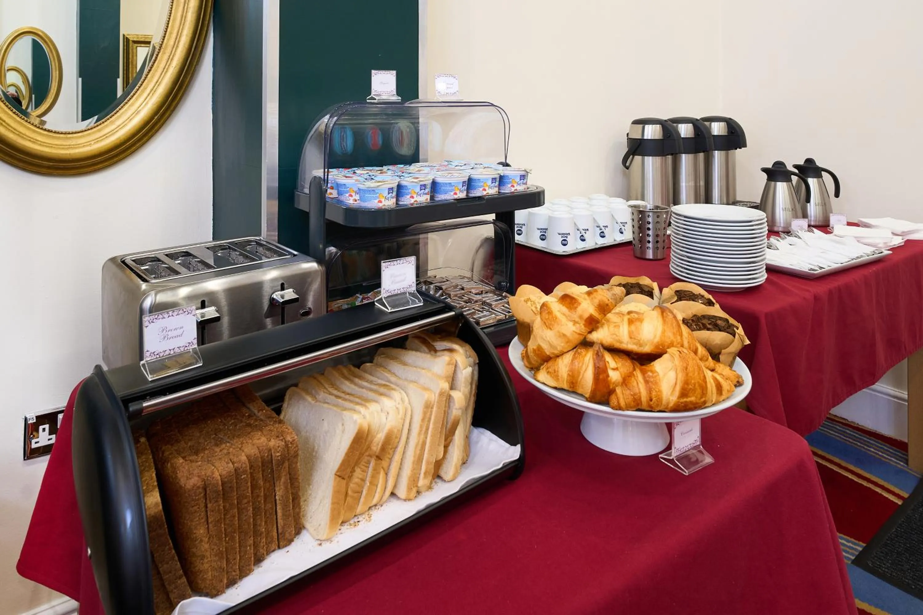 Buffet breakfast in Best Western Greater London