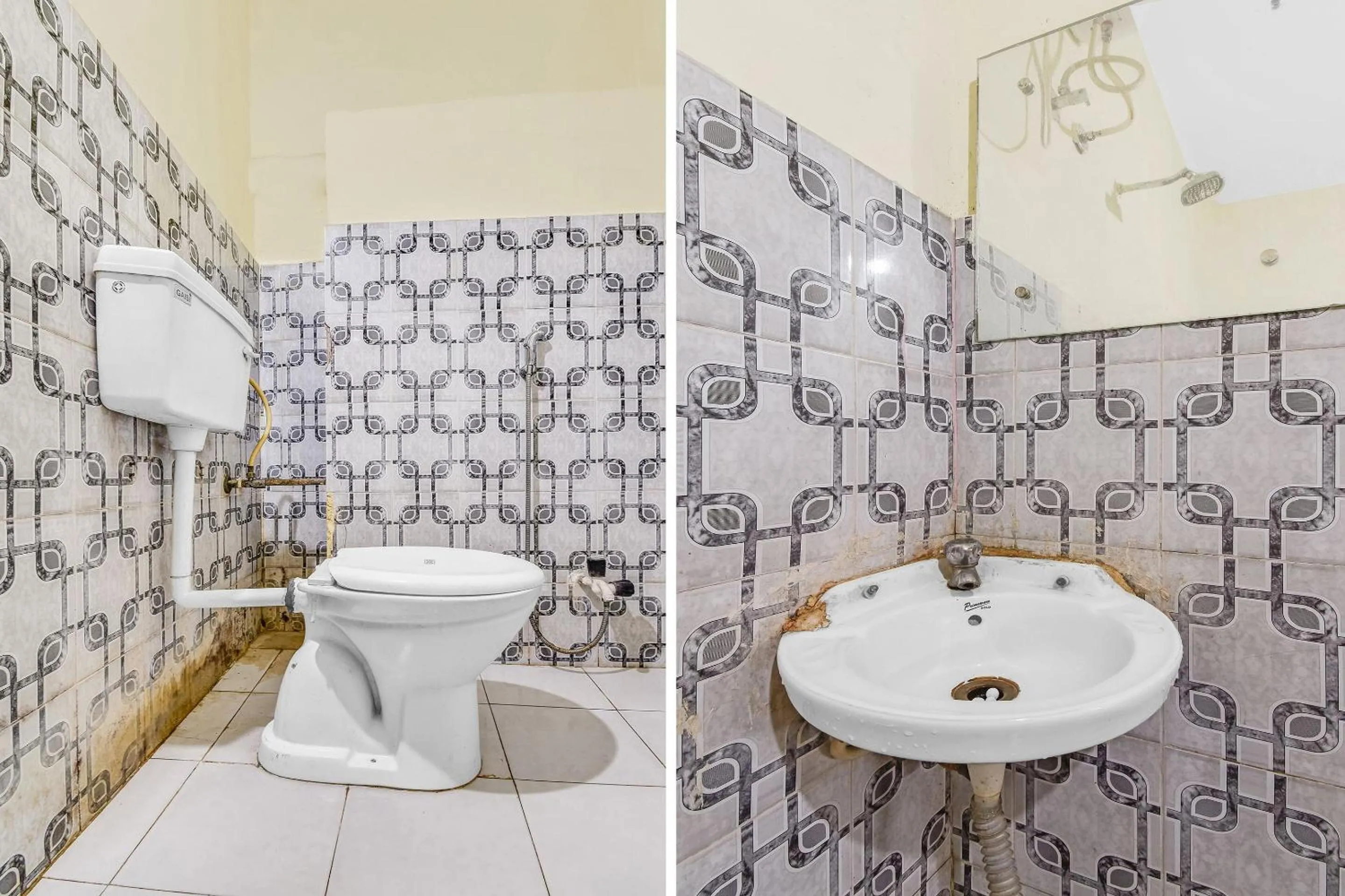 Bathroom in Capital O Honey Hotel