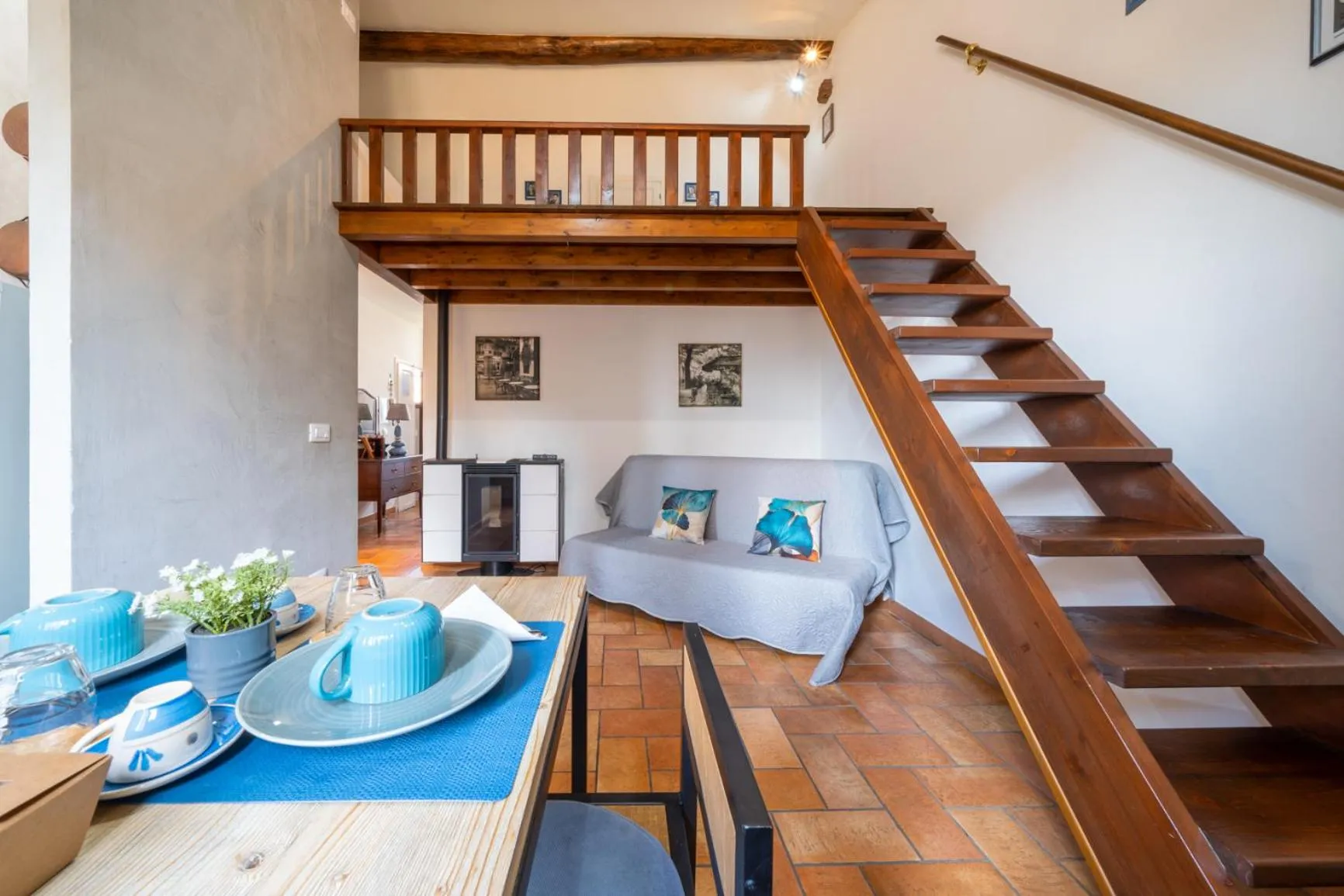 Living room in La Suite del Borgo