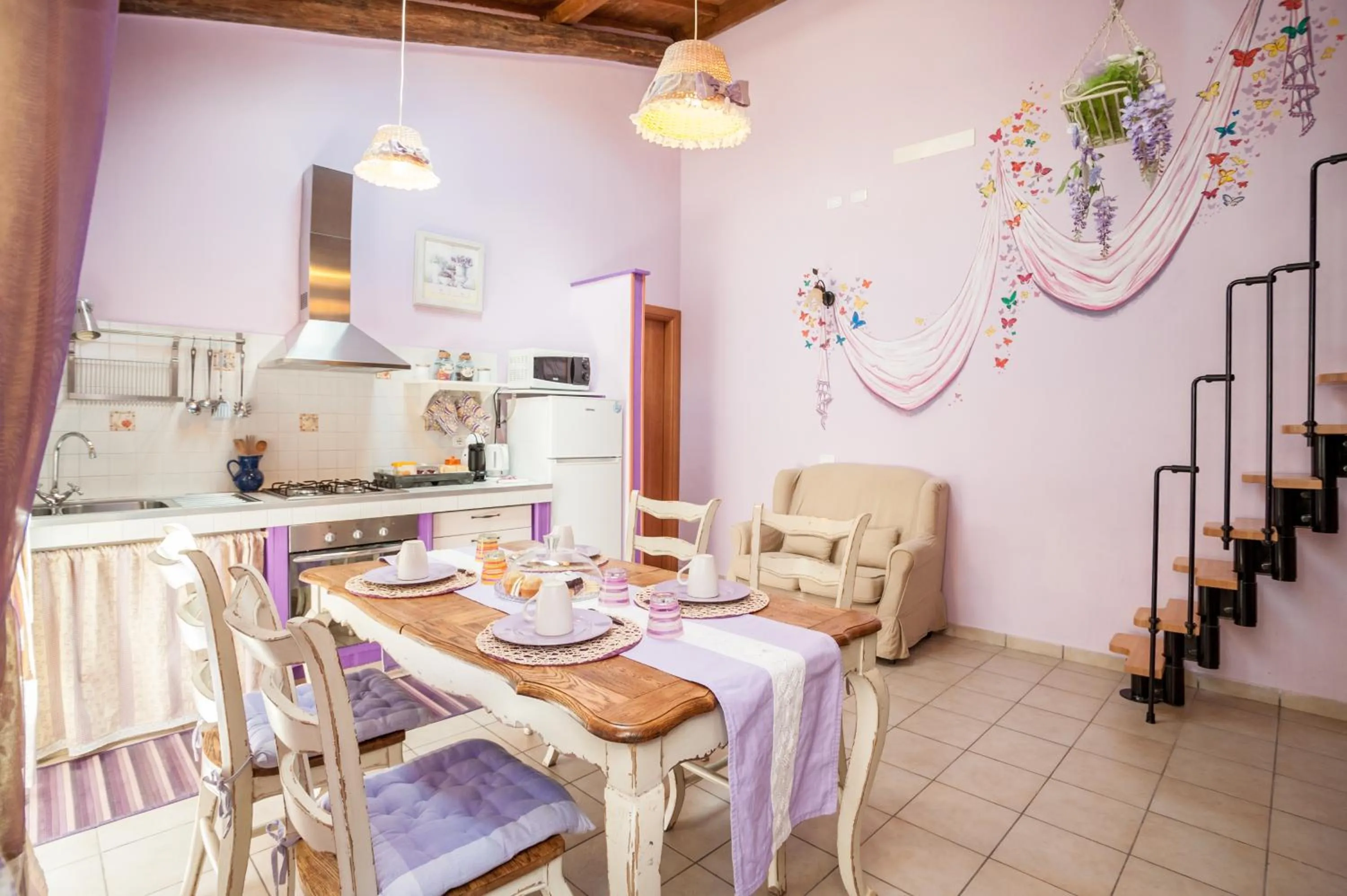 Dining area in La Suite del Borgo
