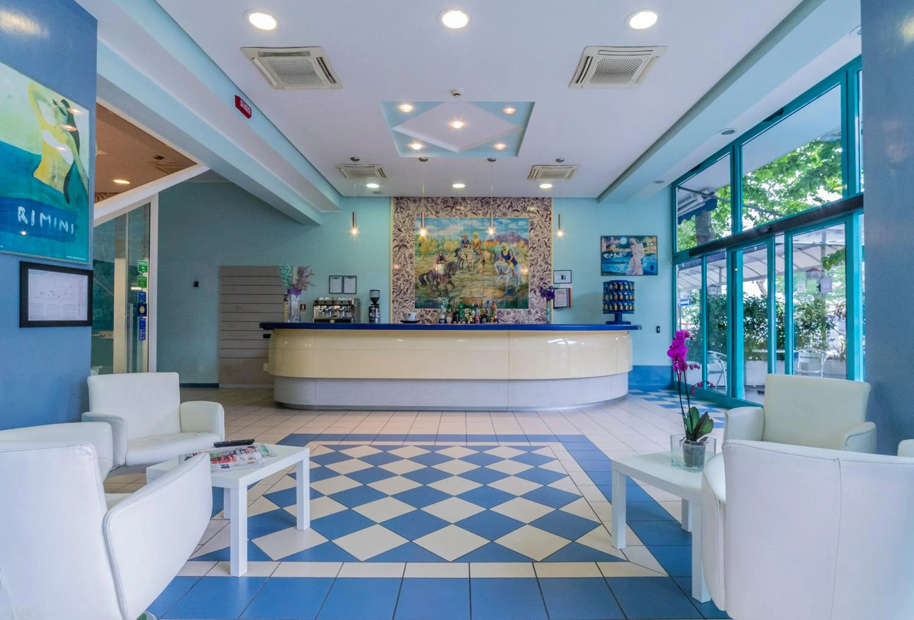 Lobby or reception in Hotel Sultano