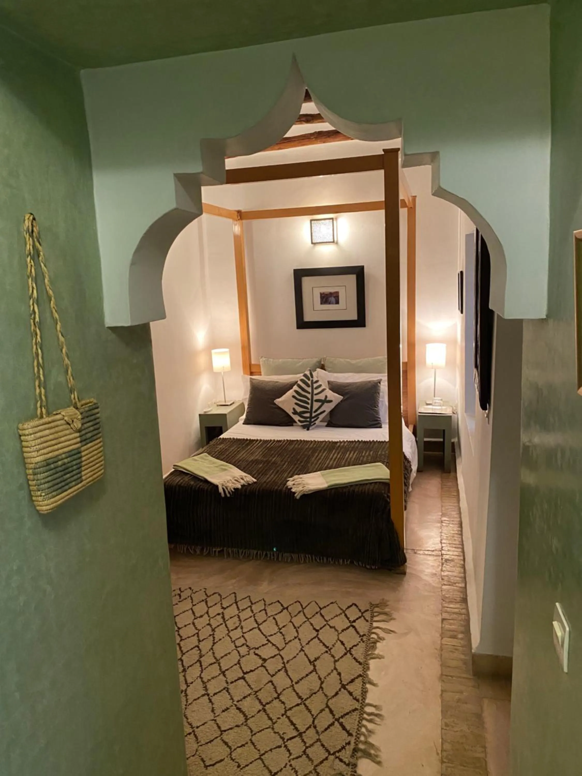 Bed in Riad Timila