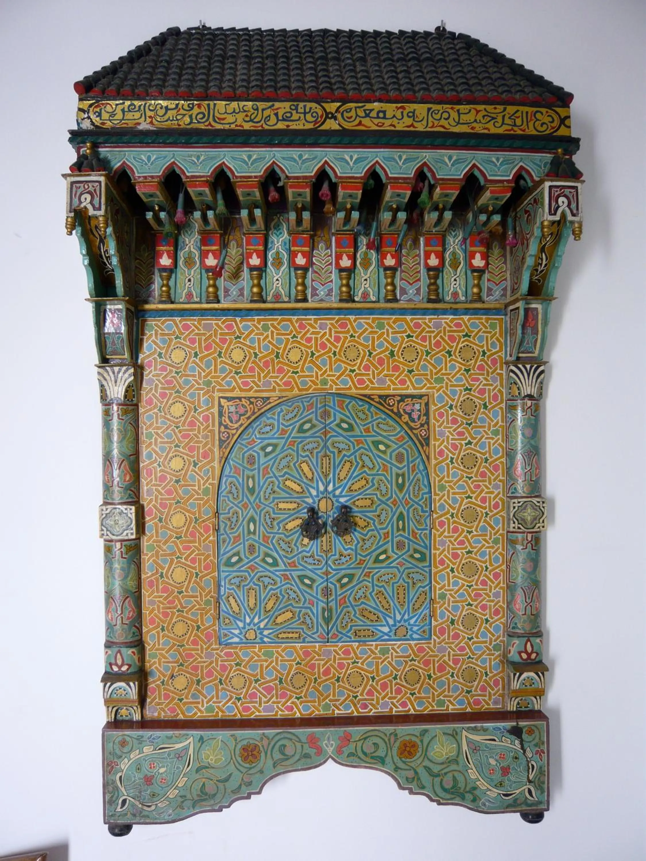 Decorative detail in Riad Timila