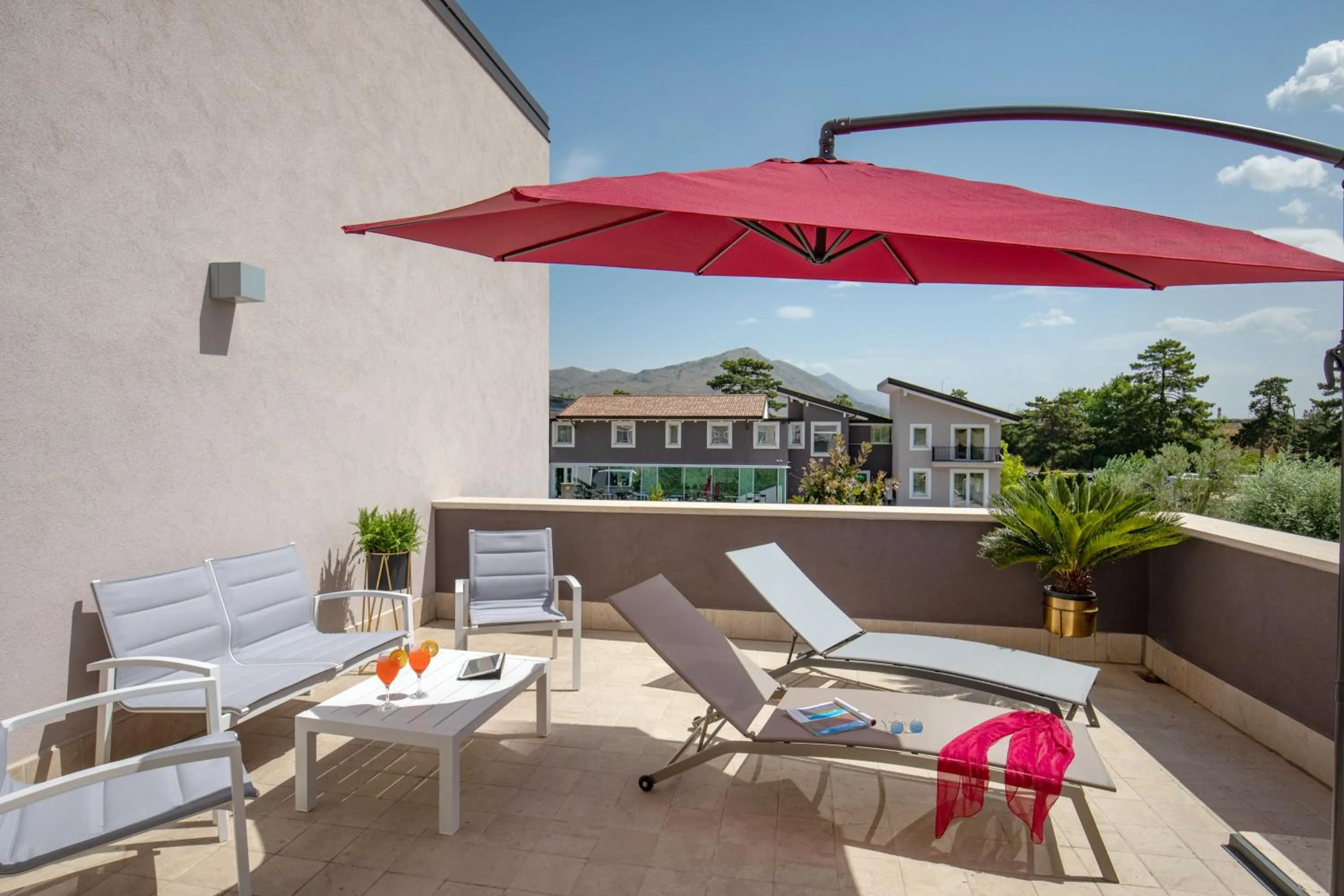 Solarium in Hotel Della Piana
